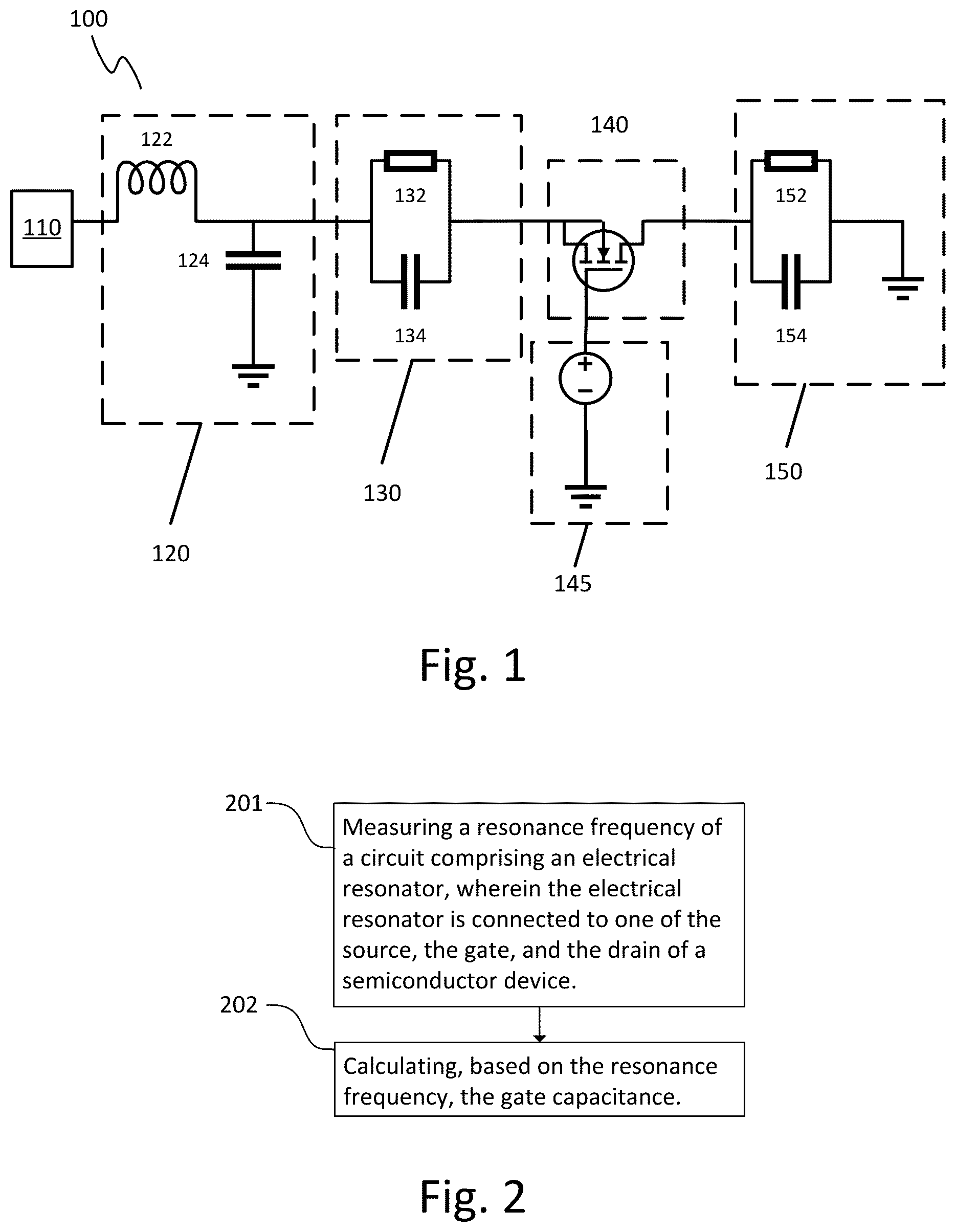 Patent US12313663 Figure 1 – Method and apparatus for determining gate capacitance