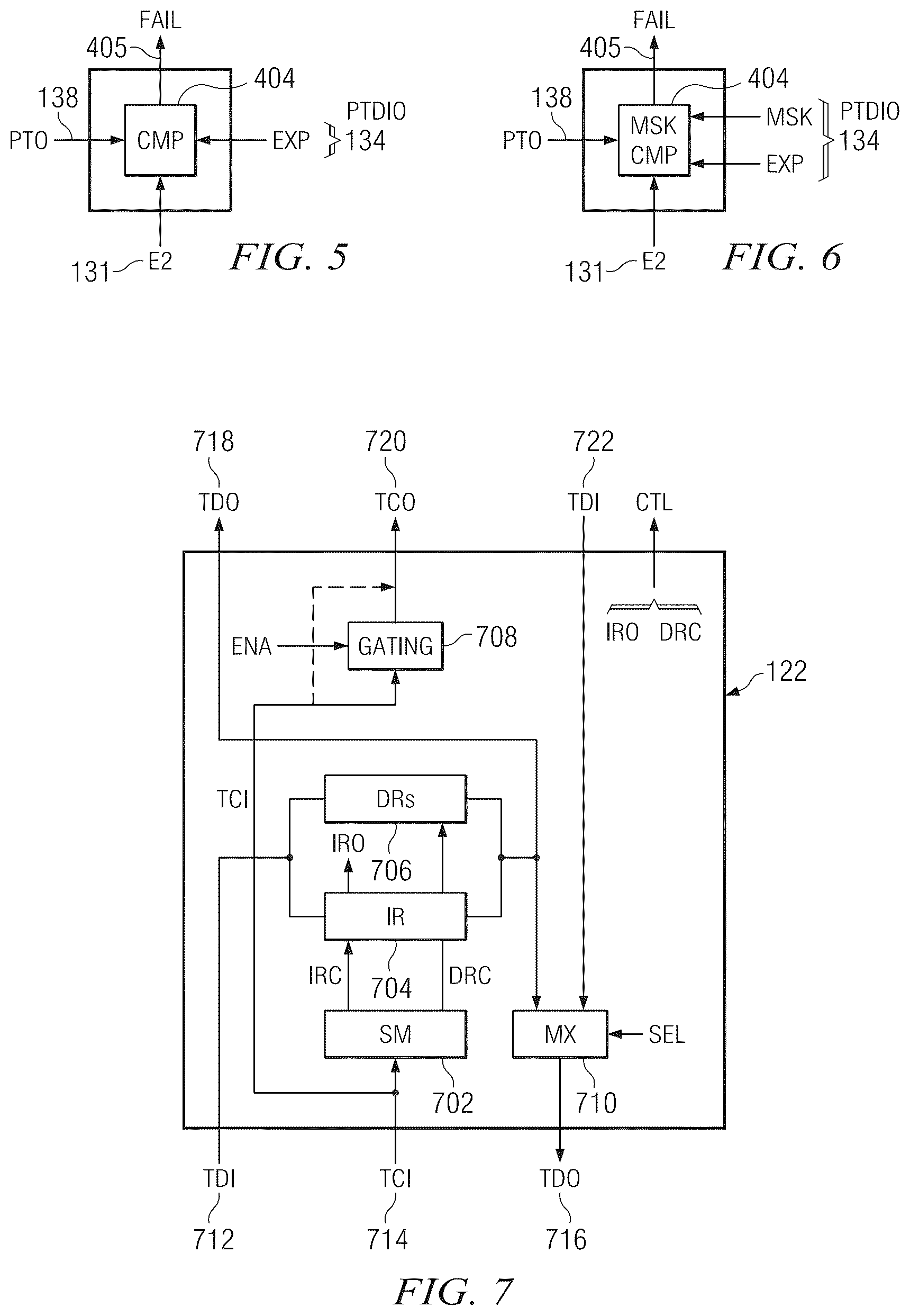 Patent US12313667 Figure 3 – Integrated circuit die test architecture