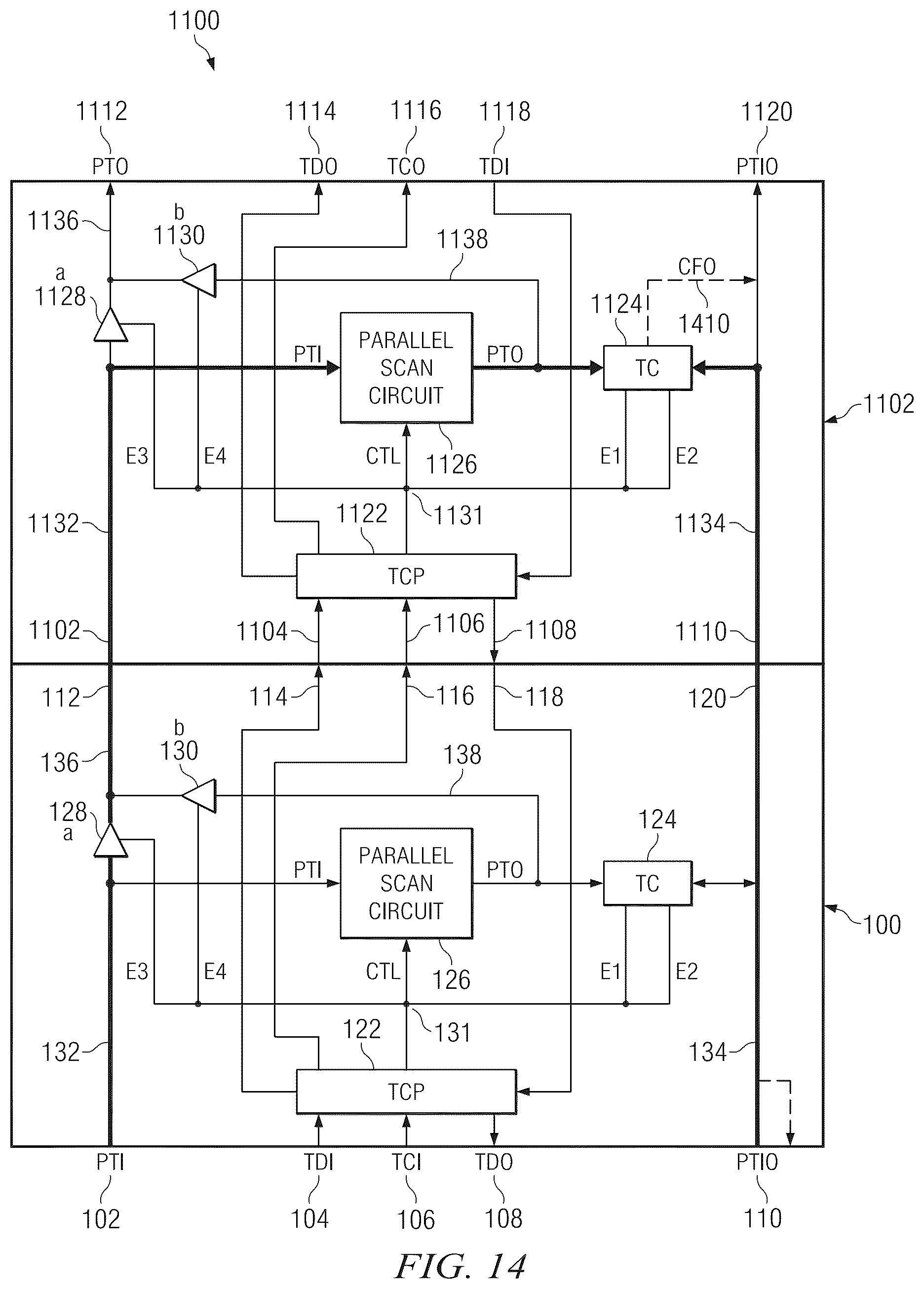 Patent US12313667 Figure 9 – Integrated circuit die test architecture
