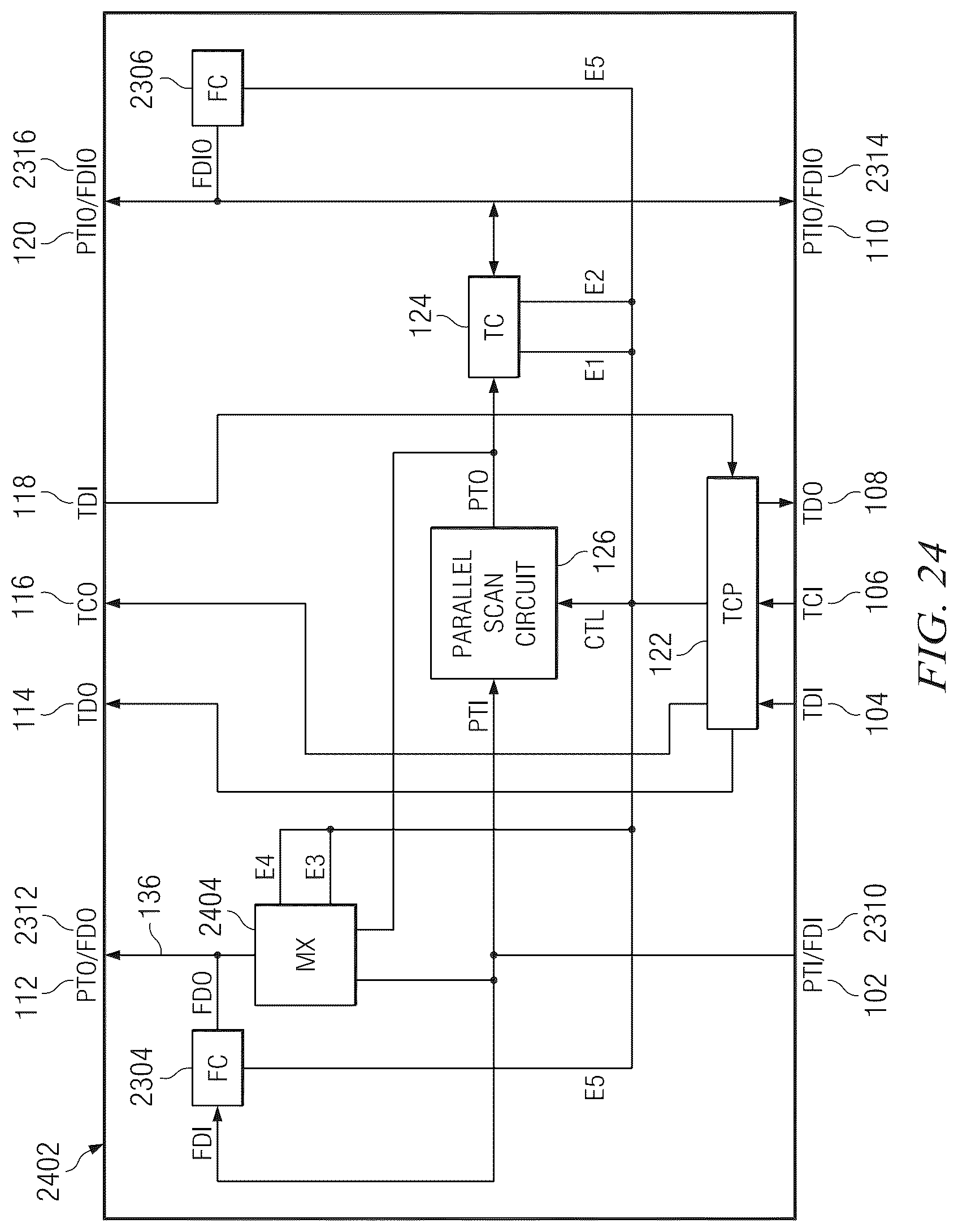 Patent US12313667 Figure 18 – Integrated circuit die test architecture