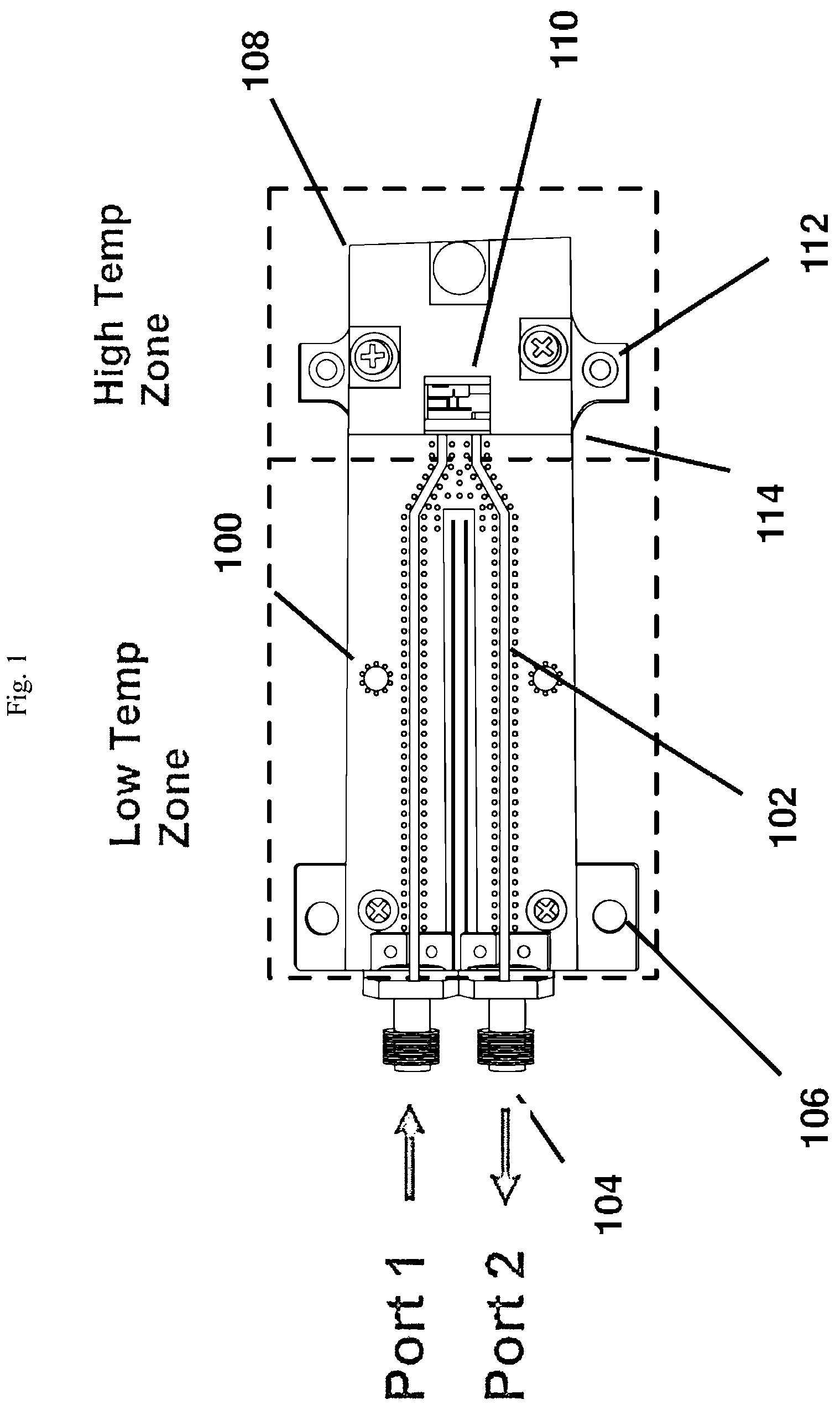 Patent US12313672 Figure 1 – System and method of testing for RF-induced electromigration in semiconductor integrated circuits