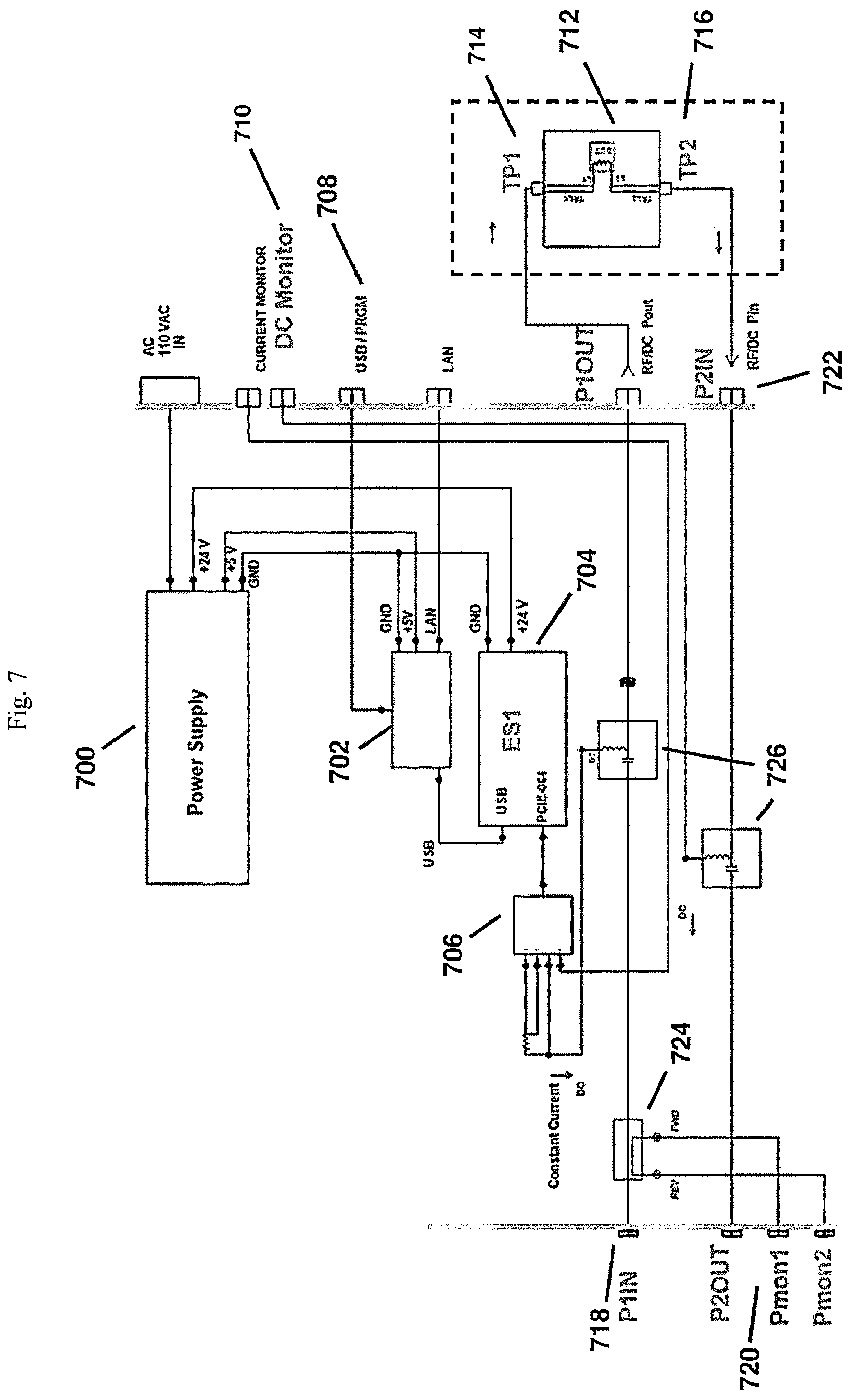 Patent US12313672 Figure 7 – System and method of testing for RF-induced electromigration in semiconductor integrated circuits