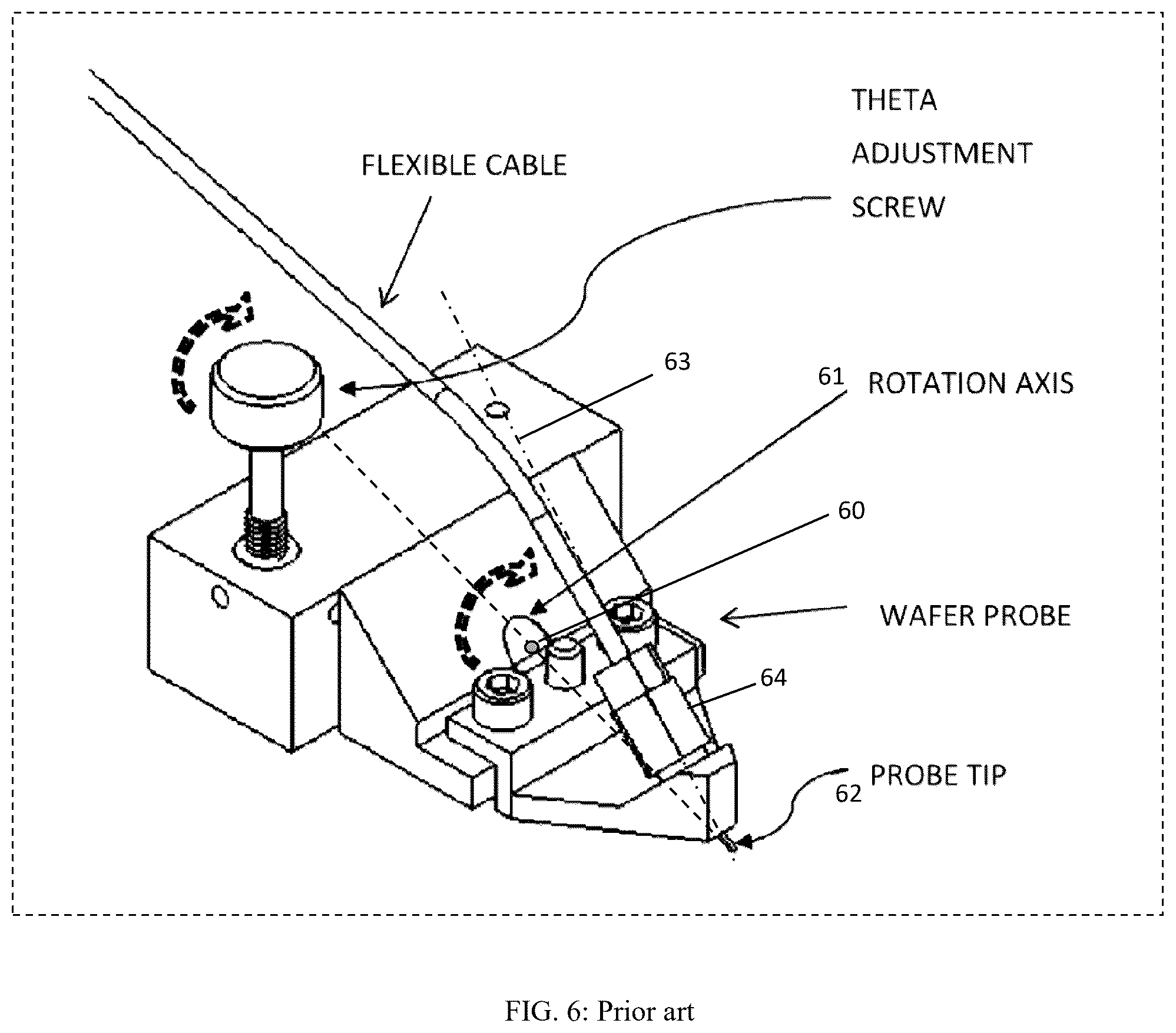 Patent US12313676 Figure 6 – Planarity control for load pull tuner on wafer