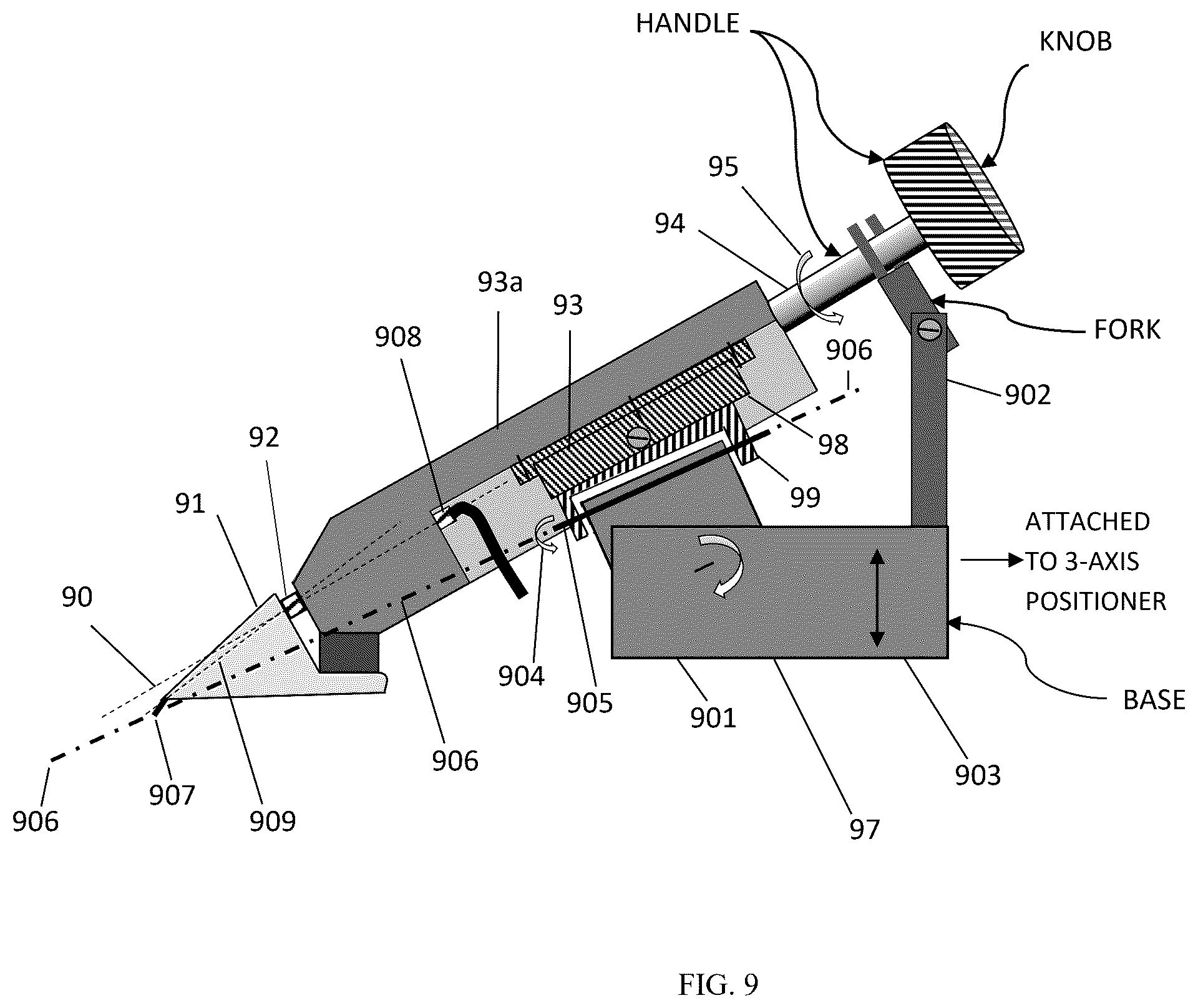 Patent US12313676 Figure 9 – Planarity control for load pull tuner on wafer