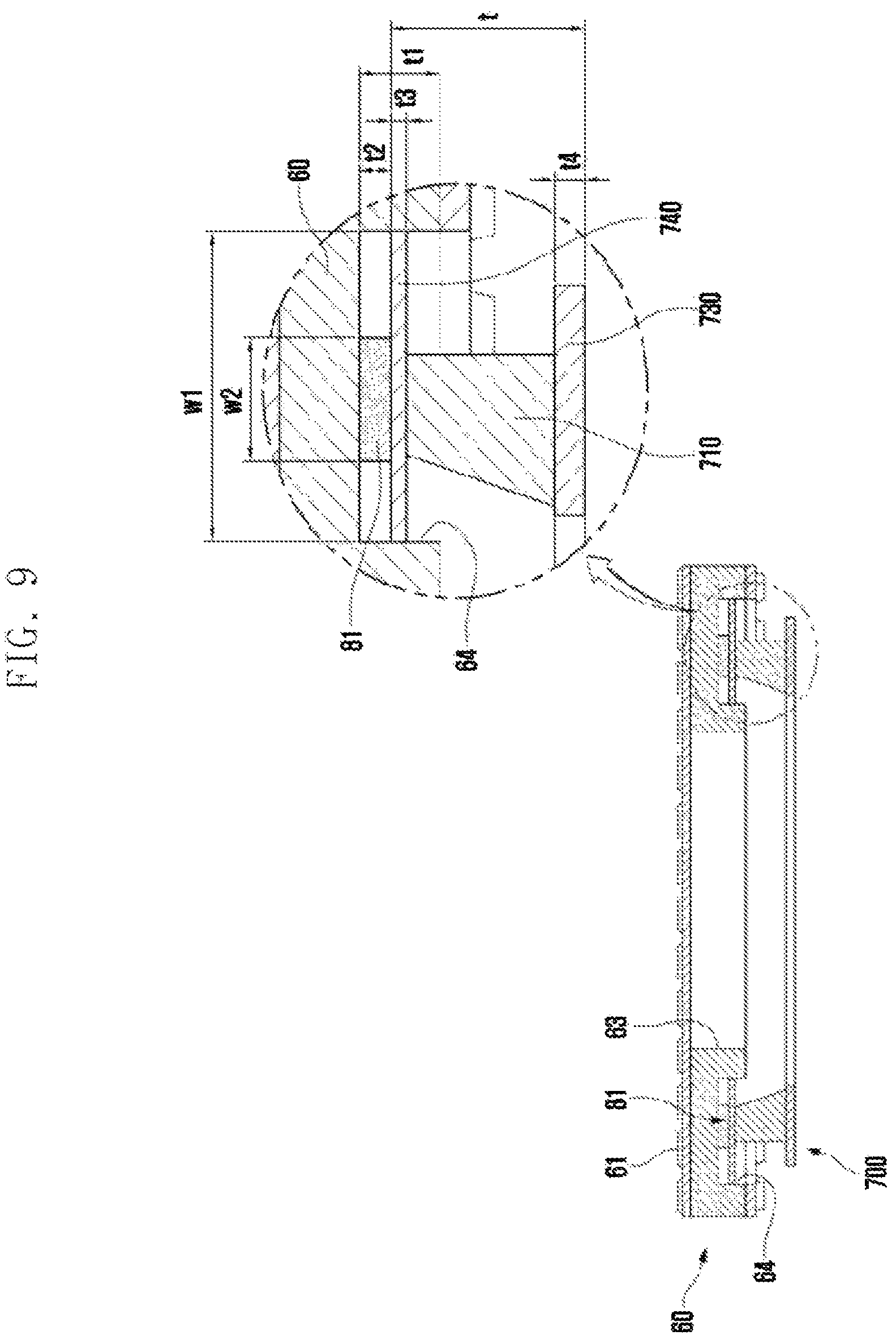 Patent US12313678 Figure 9 – Test apparatus for a semiconductor package
