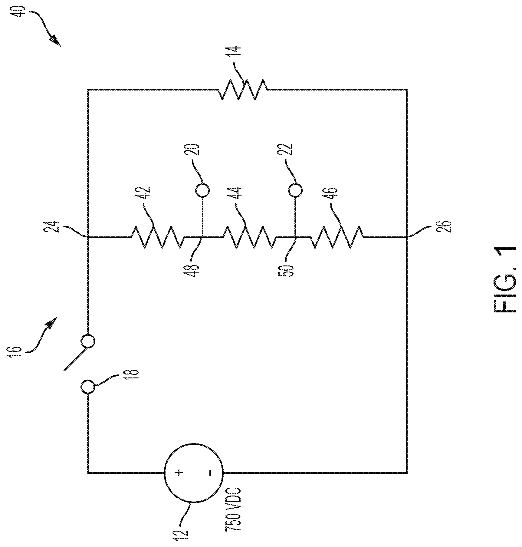 Patent US12313684 Figure 1 – High-voltage system test measurement systems and methods