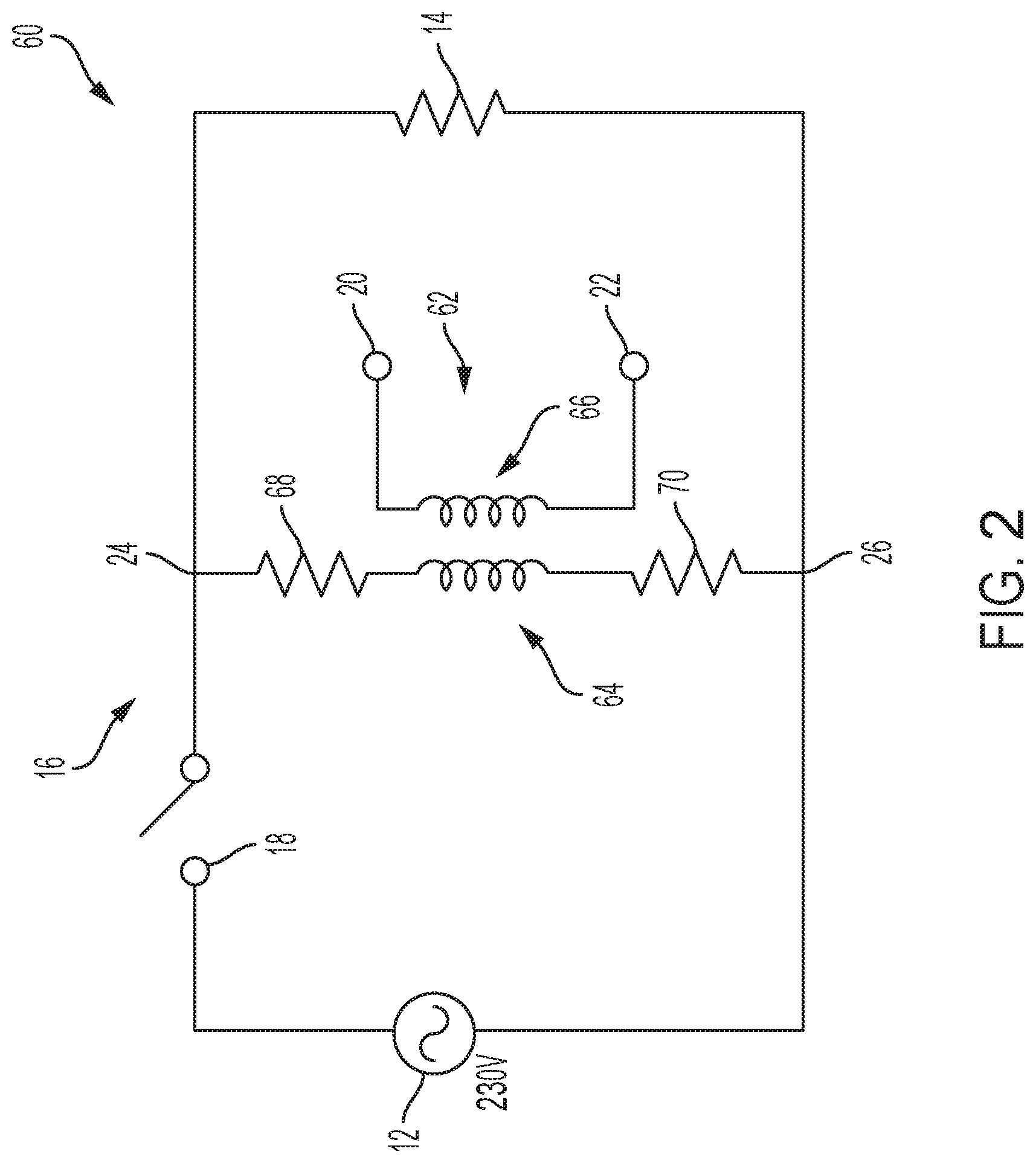 Patent US12313684 Figure 2 – High-voltage system test measurement systems and methods