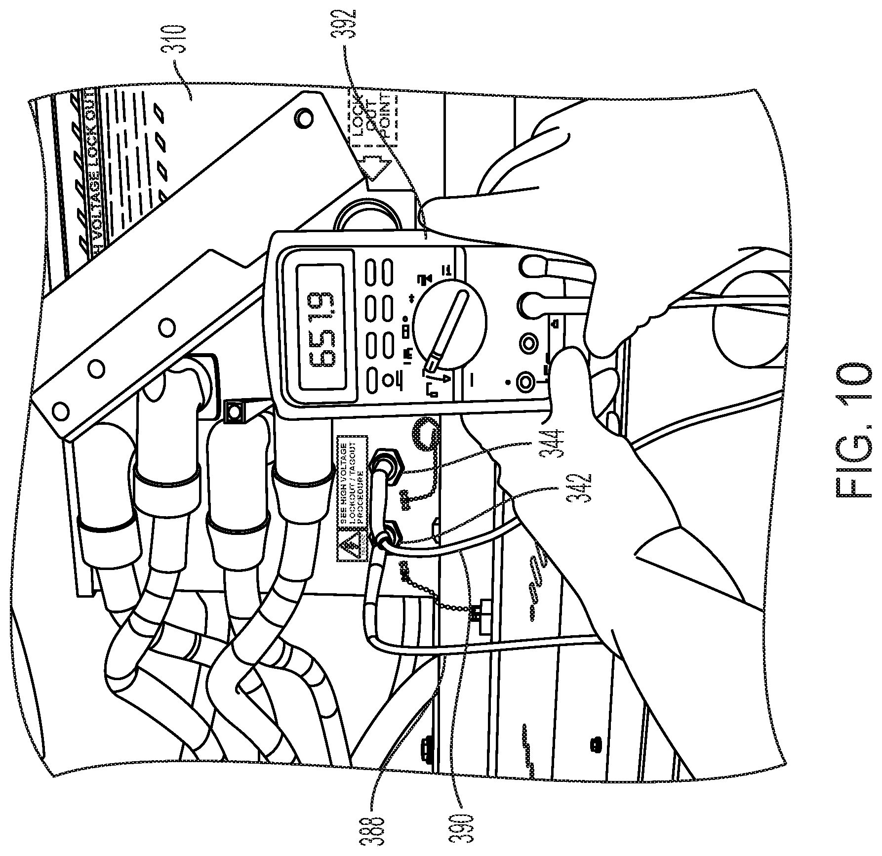 Patent US12313684 Figure 14 – High-voltage system test measurement systems and methods