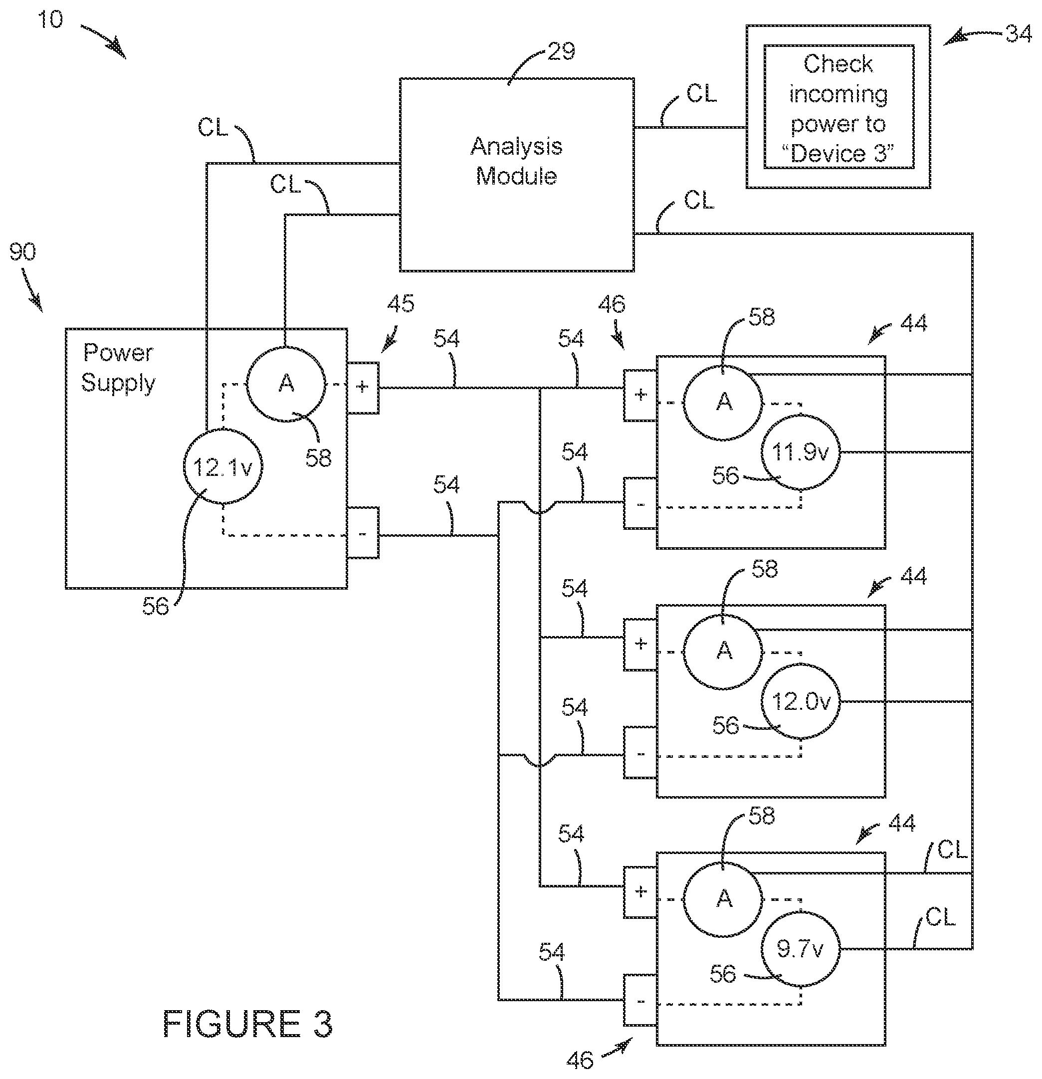 Patent US12313699 Figure 3 – Systems and methods for monitoring electrical systems of marine vessels