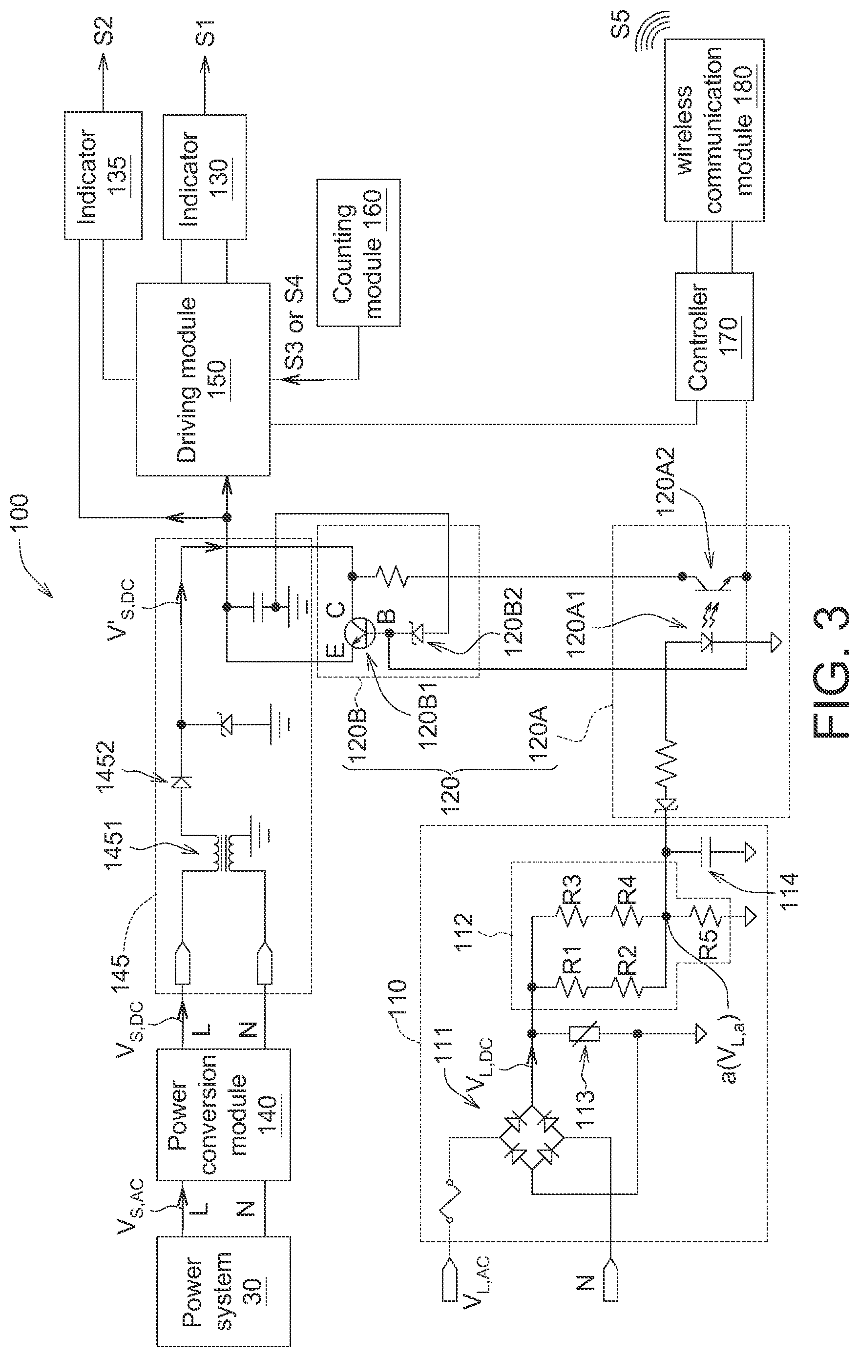 Patent US12313700 Figure 3 – Electric-leakage detection device, electric-leakage detection system using the same, and electric-leakage detection method using the same