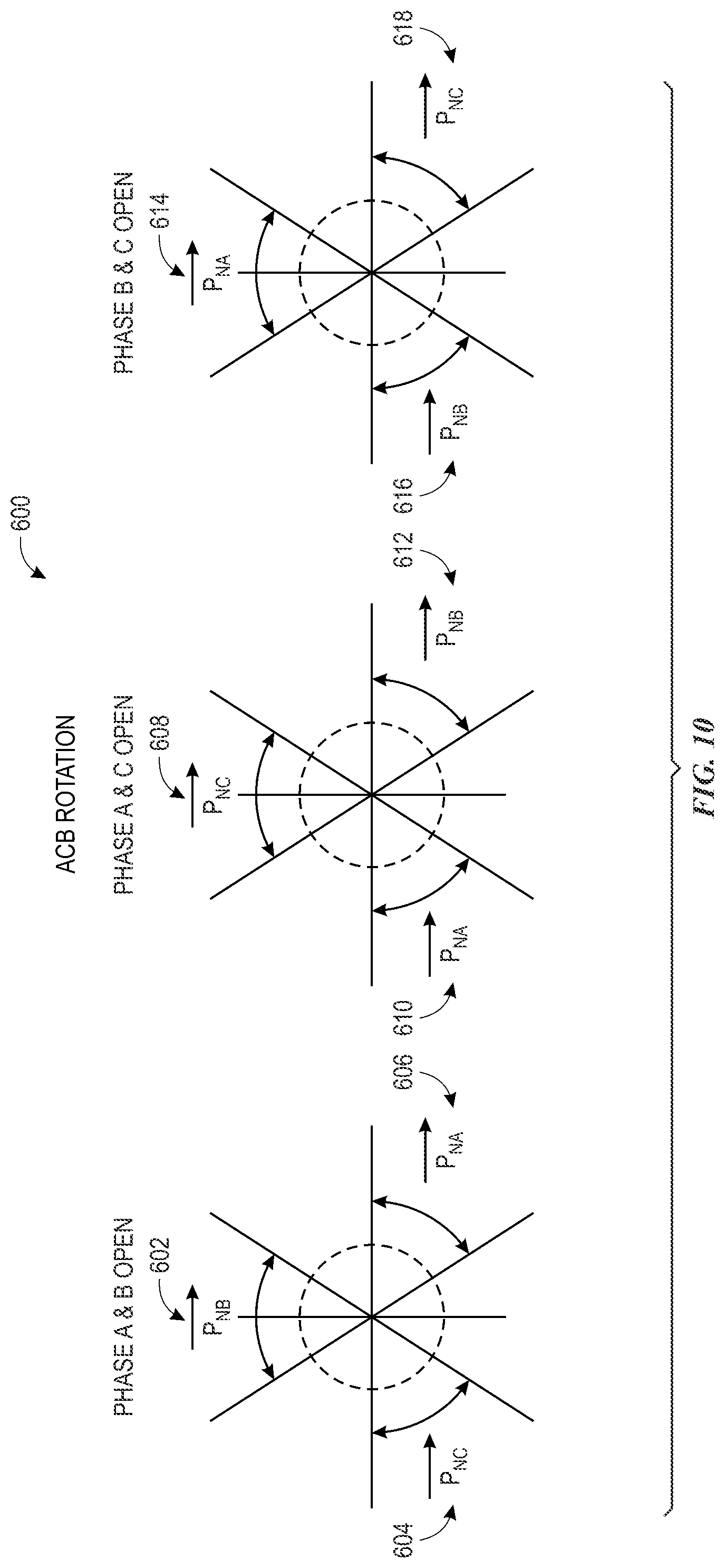 Patent US12313701 Figure 8 – Capacitor bank fault detection and identification