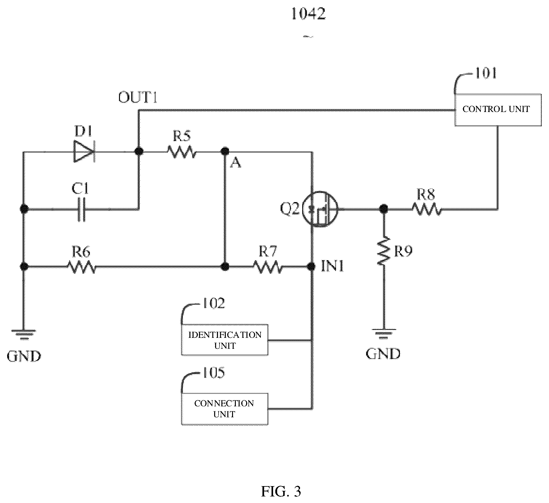 Patent US12313702 Figure 3 – Switch identification circuit and electric device
