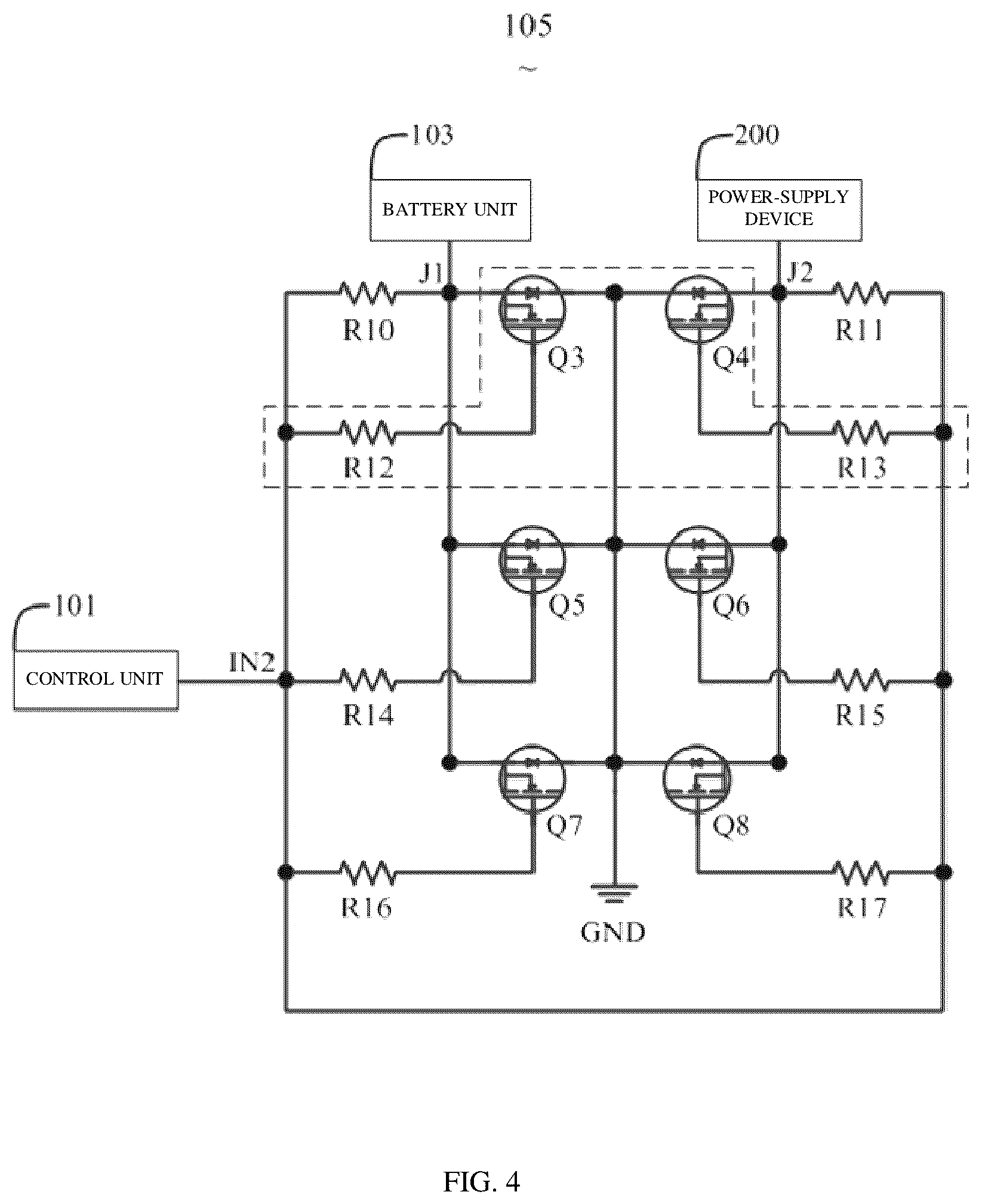 Patent US12313702 Figure 4 – Switch identification circuit and electric device