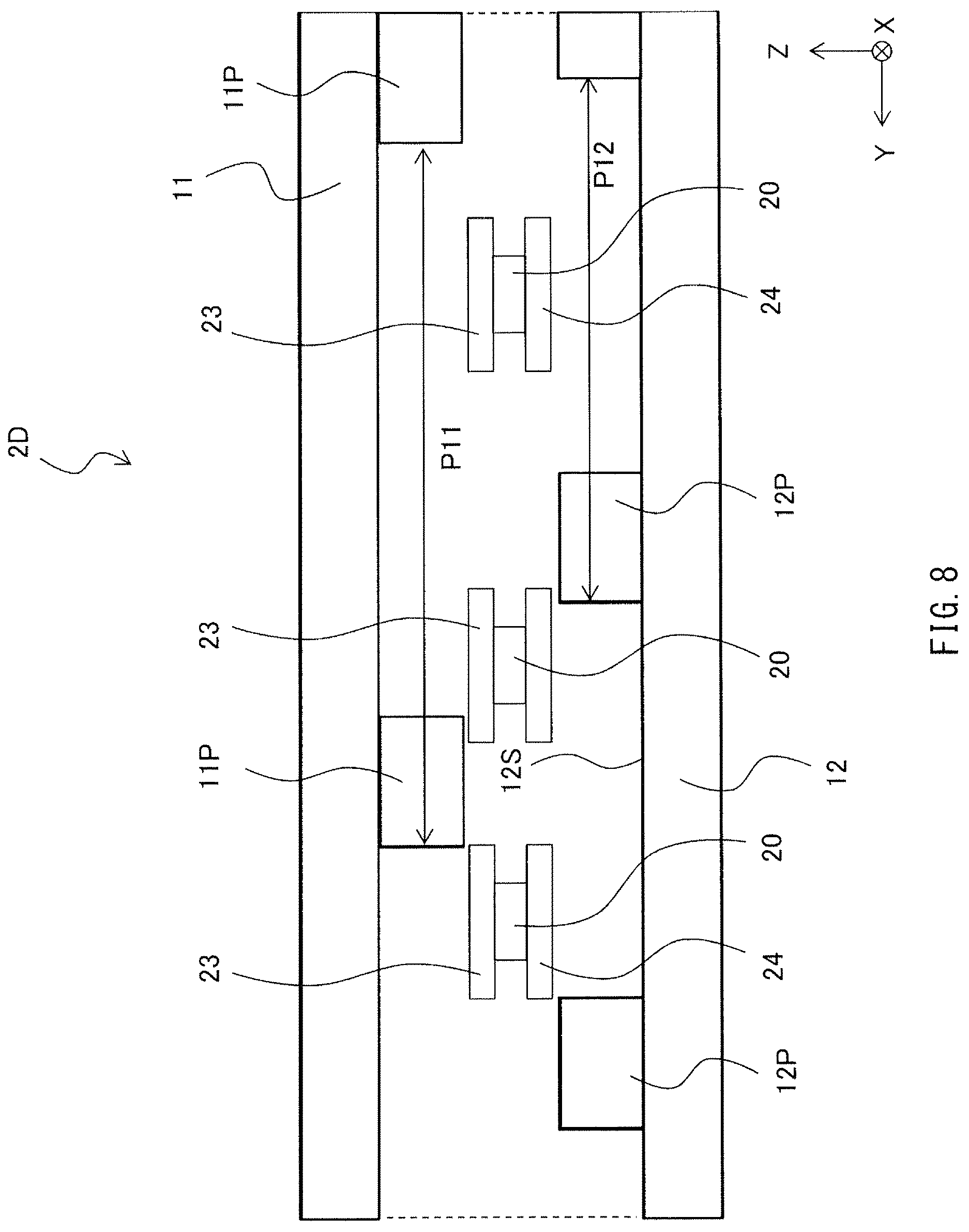 Patent US12313704 Figure 11 – Magnetic field detection device