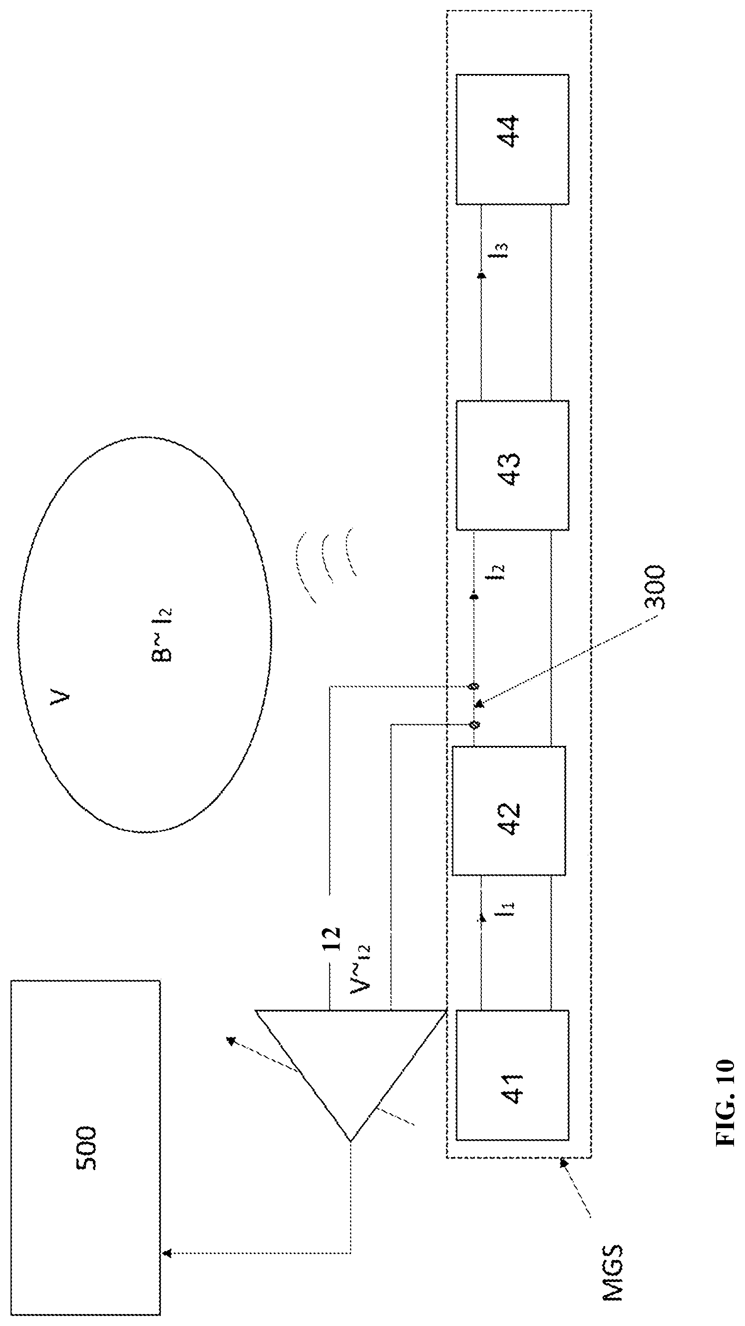 Patent US12313705 Figure 9 – System and method for cancelling a continually varying electromagnetic field in a passenger cabin