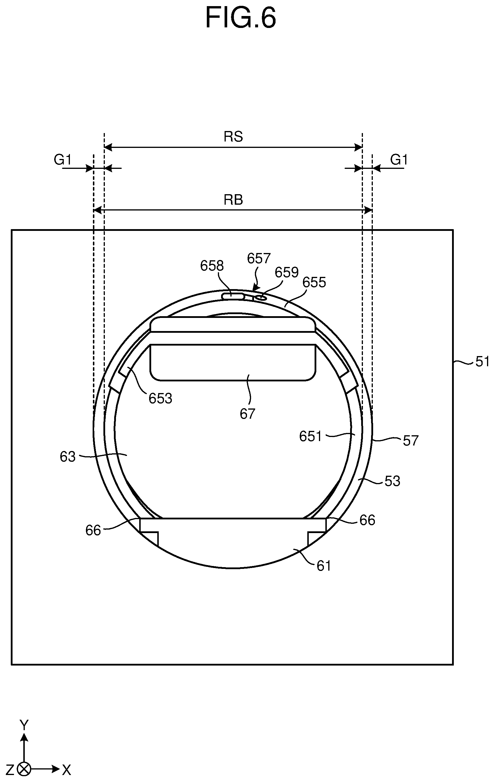 Patent US12313711 Figure 6 – Medical image diagnosis apparatus and picture projection apparatus