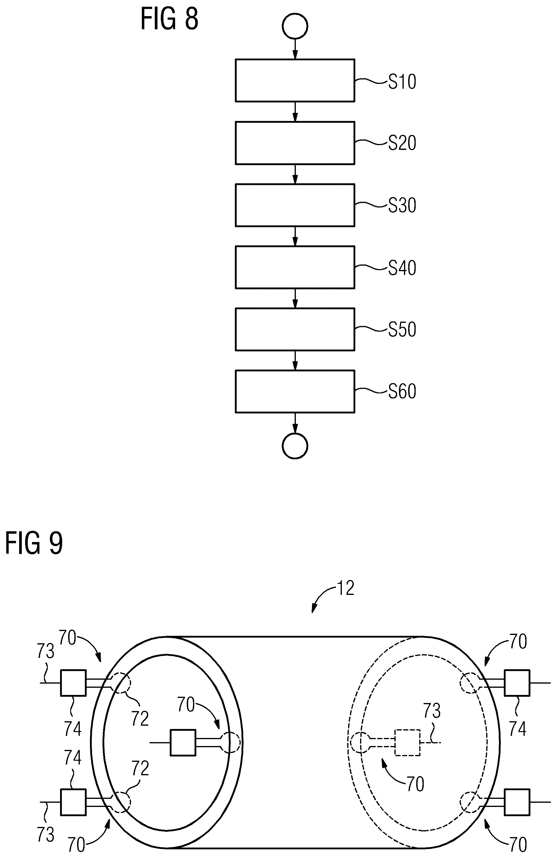 Patent US12313712 Figure 5 – Sensor for detecting gradient-bounded interference to a magnetic resonance tomography system and method for operation