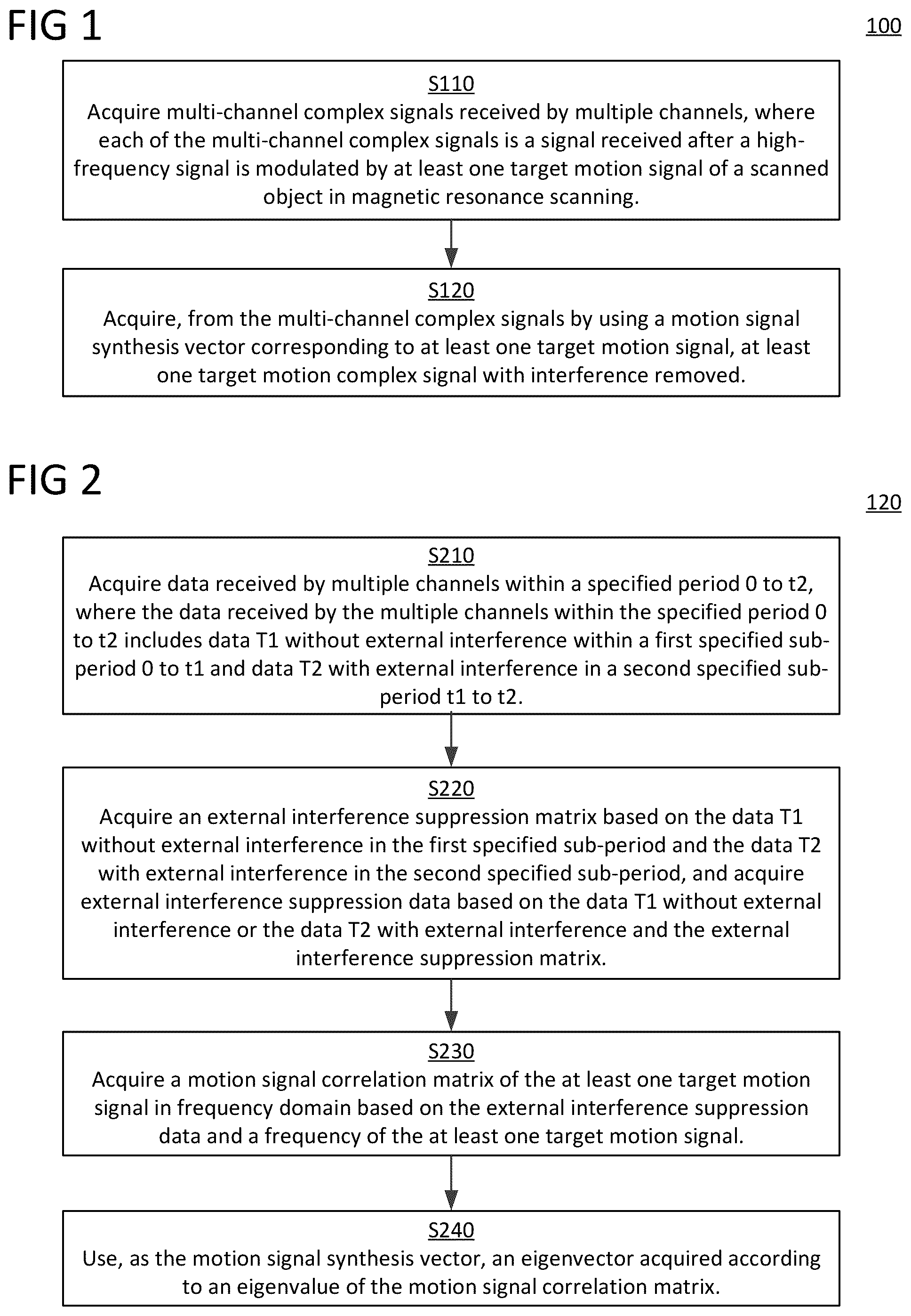 Patent US12313718 Figure 1 – Target motion signal acquisition