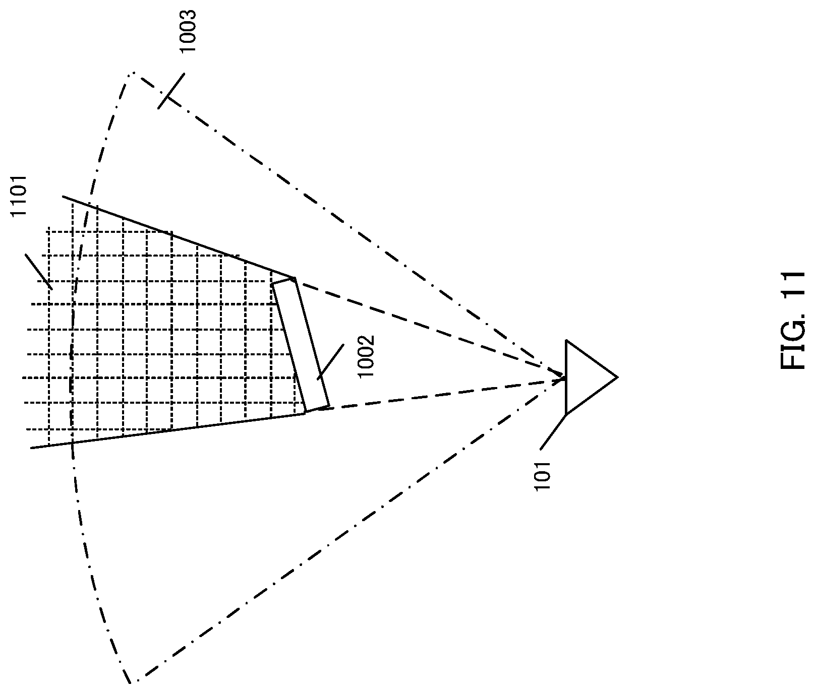 Patent US12313724 Figure 11 – Radar apparatus and radar system