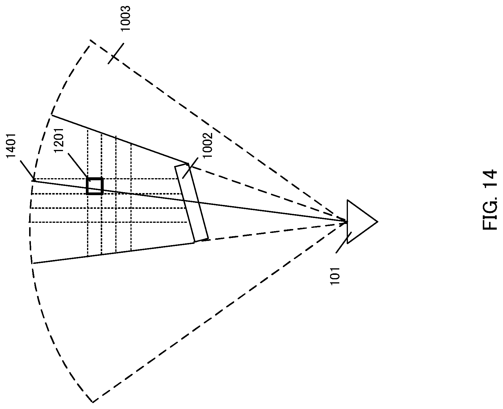 Patent US12313724 Figure 14 – Radar apparatus and radar system