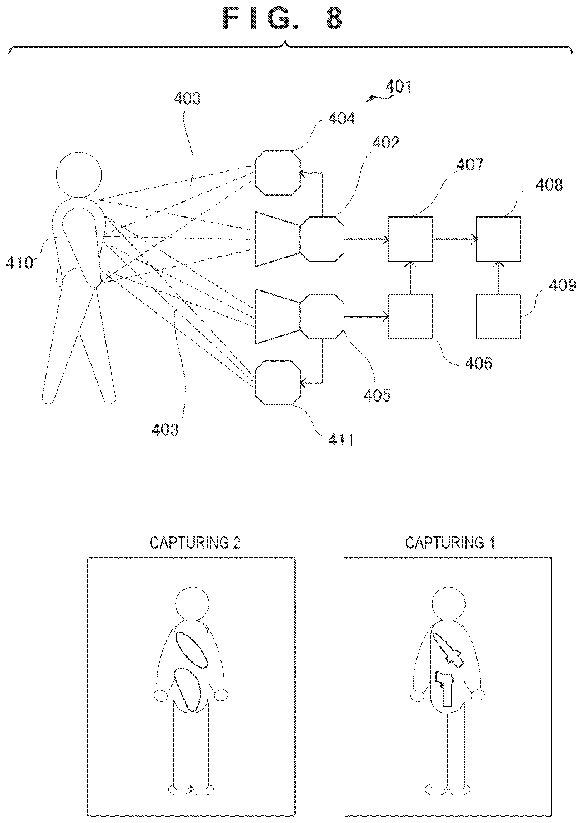Patent US12313731 Figure 8 – Processing system