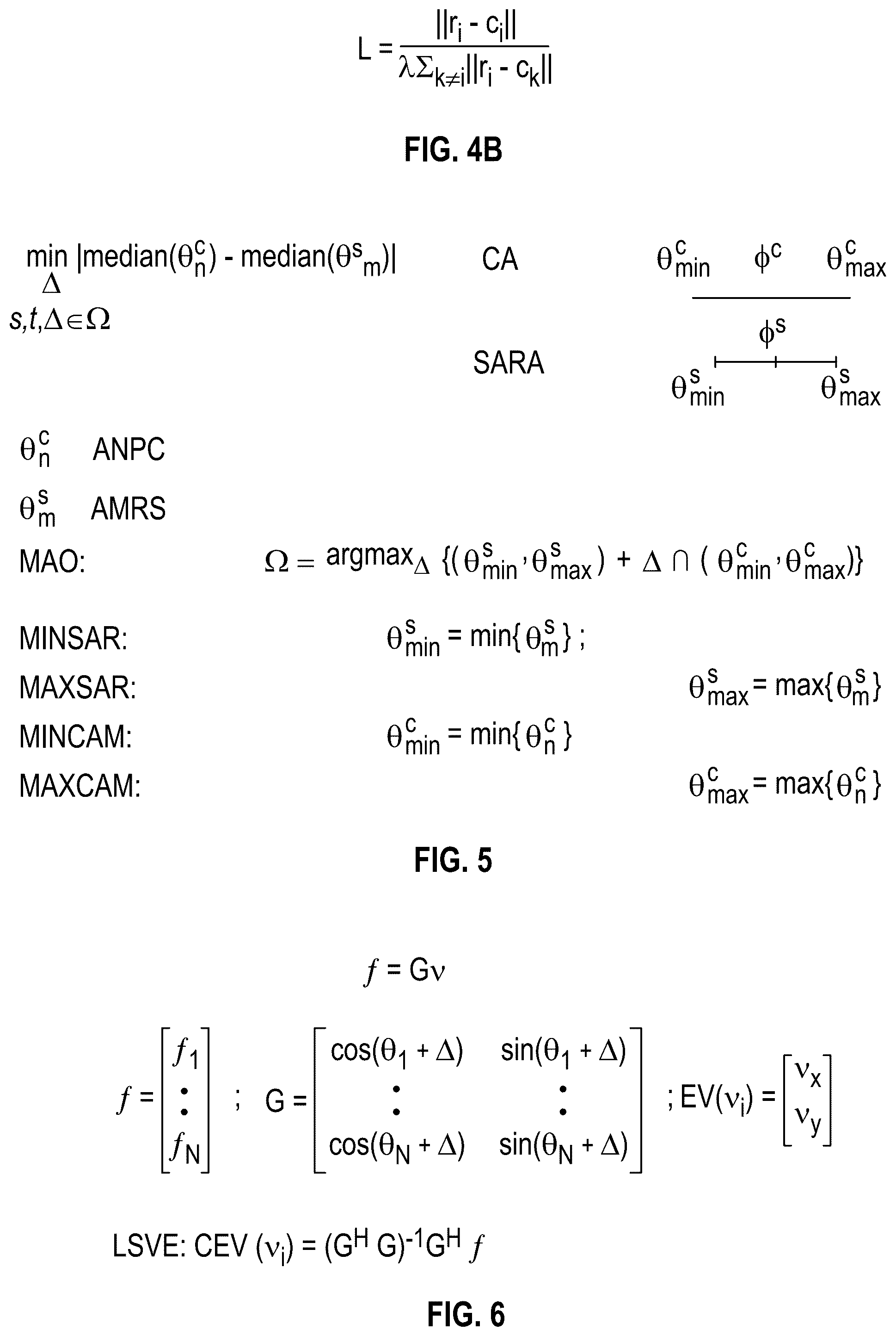 Patent US12313733 Figure 4 – Velocity estimation and angle offset correction in SAR images by performing image matching
