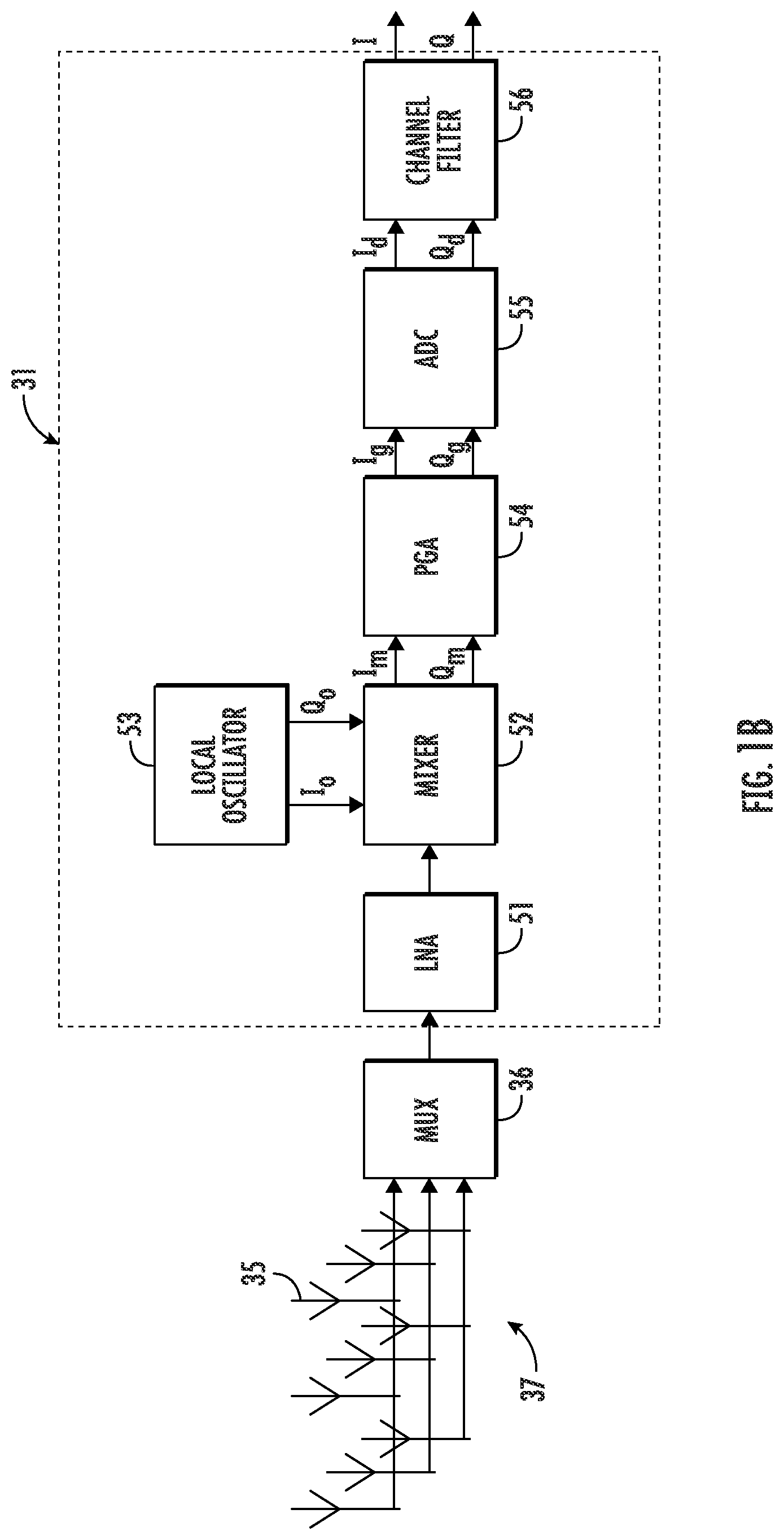 Patent US12313741 Figure 2 – Hybrid AoX and HADM system for low cost and simple location finding