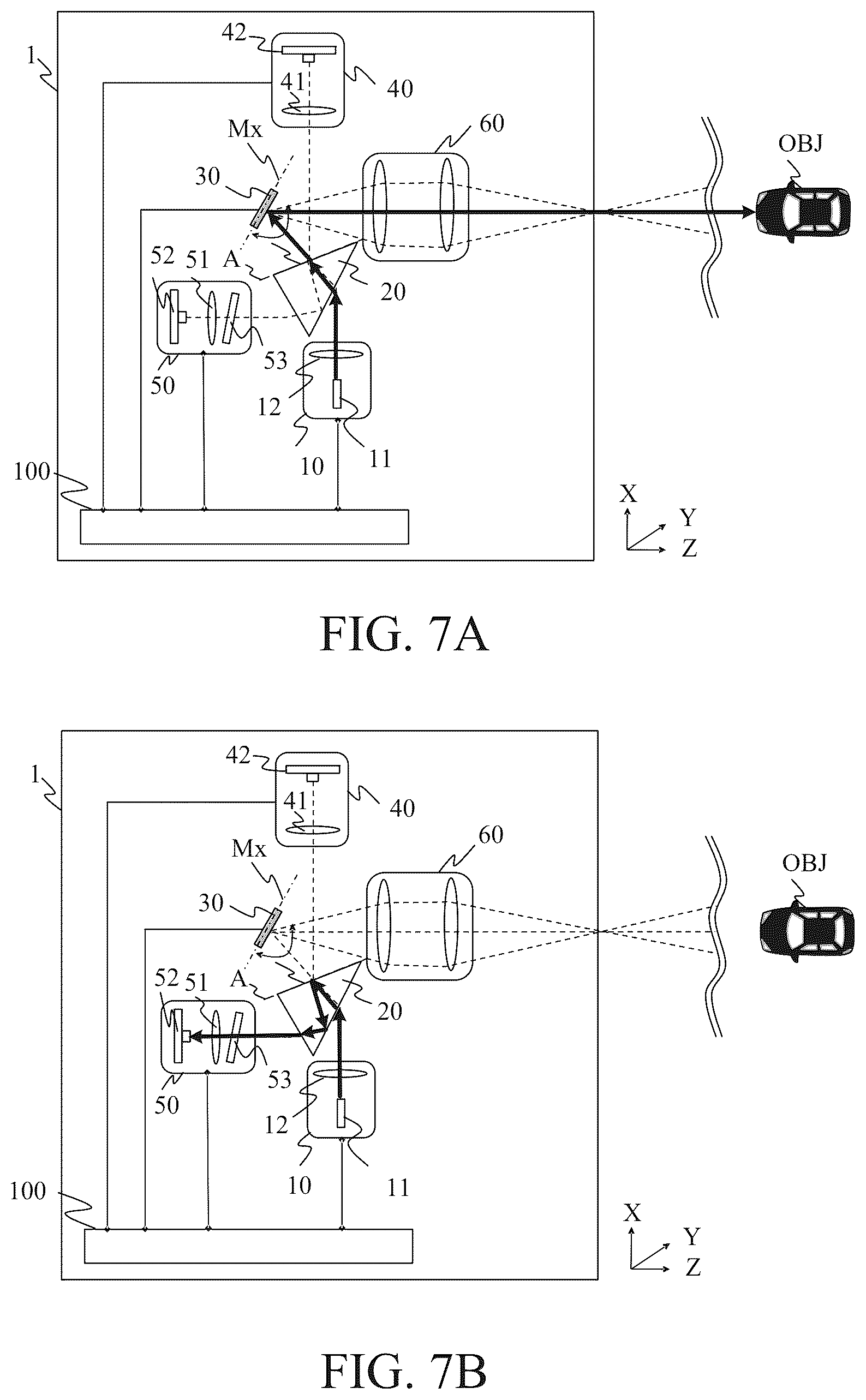 Patent US12313744 Figure 6 – Optical apparatus, in-vehicle system, and mobile apparatus