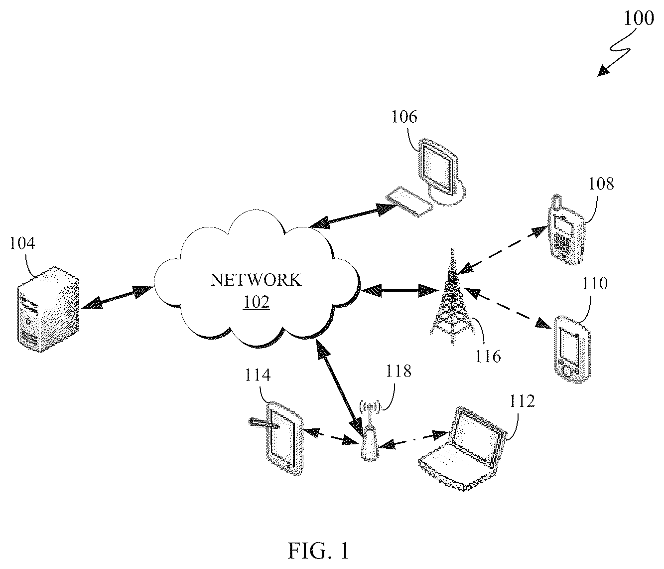 Patent US12313772 Figure 1 – Joint estimation of respiratory and heart rates using ultra-wideband radar