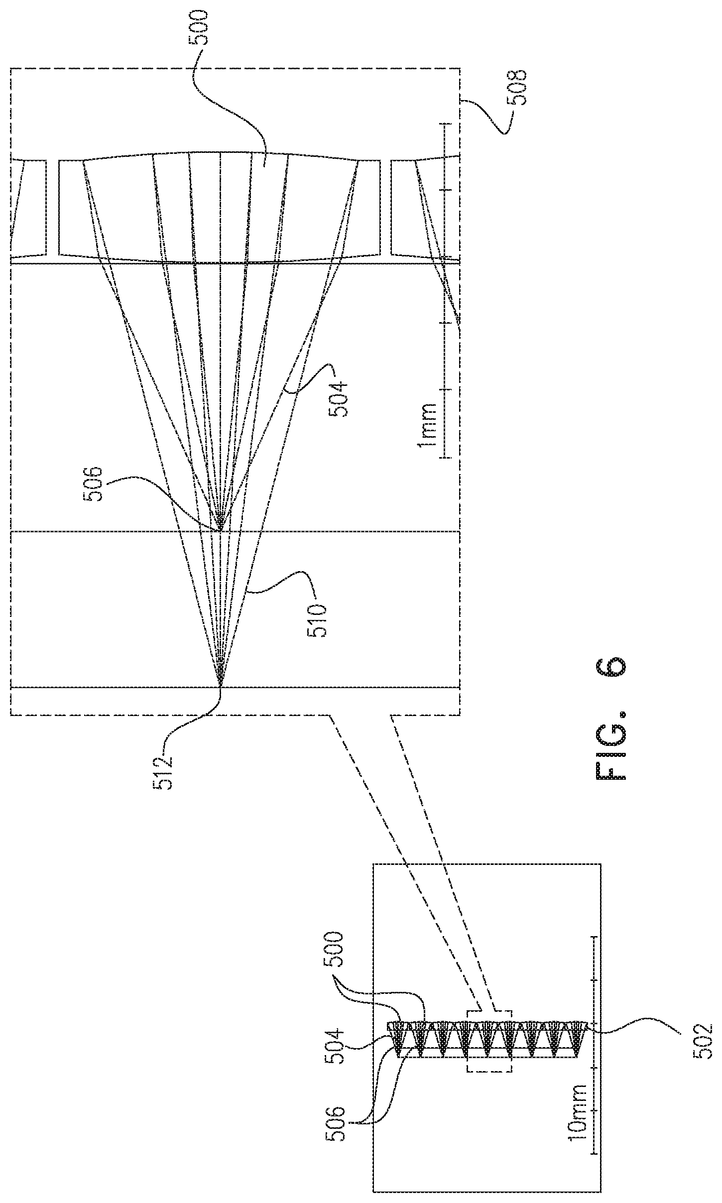Patent US12313790 Figure 9 – Focal plane optical conditioning for integrated photonics