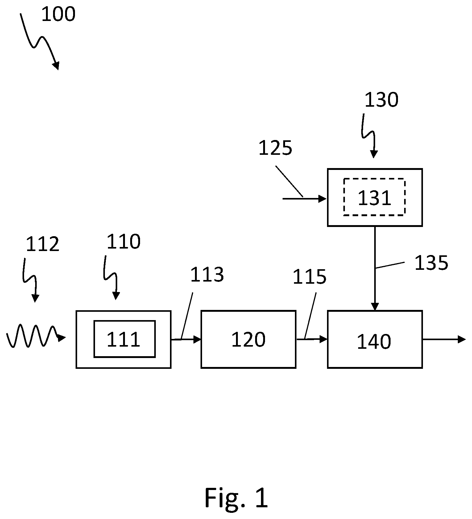 Patent US12313794 — Compensation of polarization effects in photon counting detectors — Figure 1