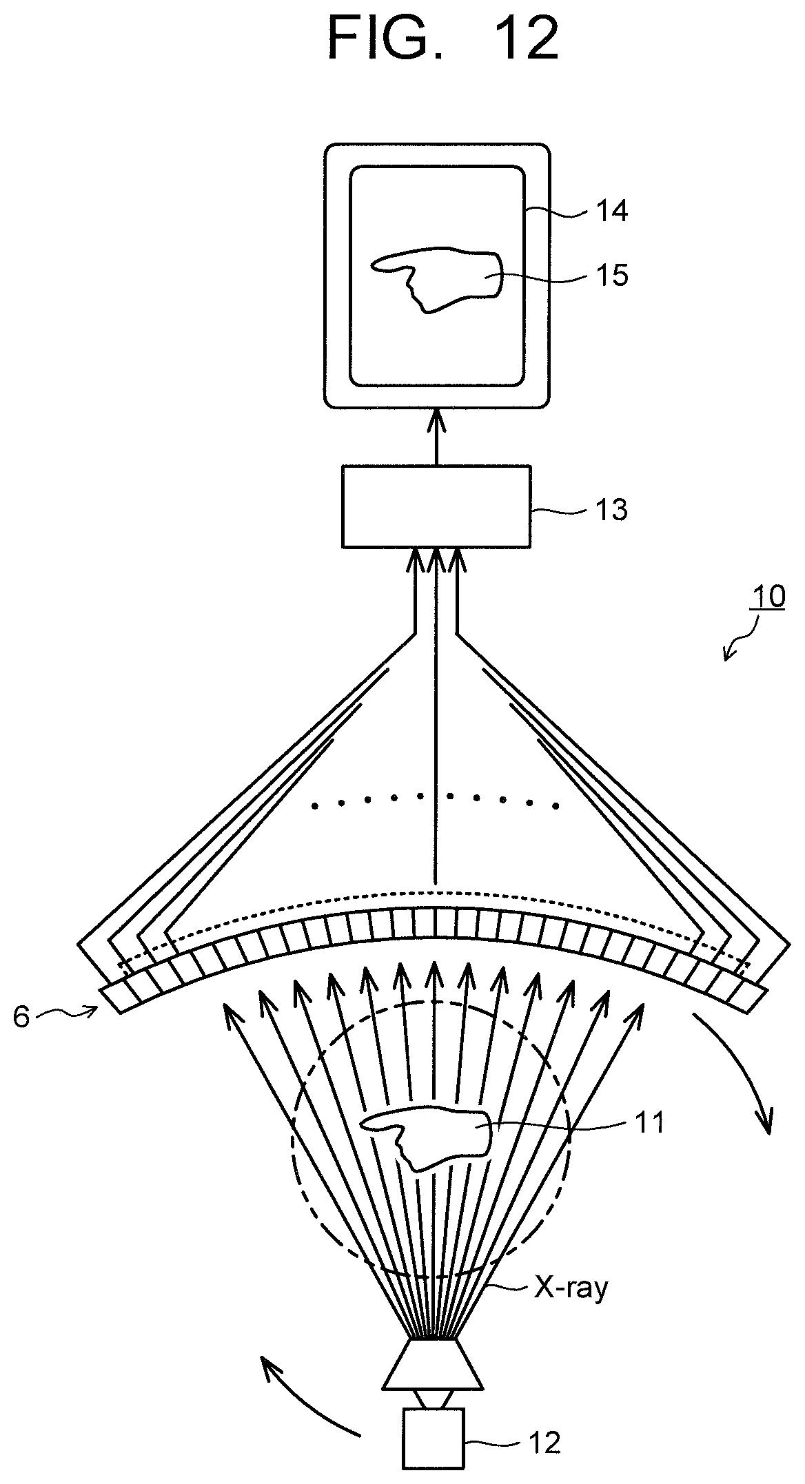 Patent US12313795 Figure 7 – Scintillator array, method for manufacturing scintillator array, radiation detector, and radiation inspection device