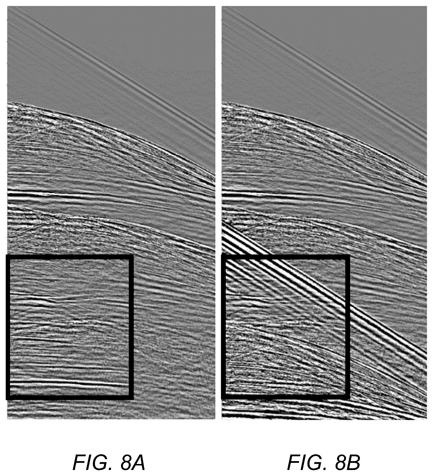 Patent US12313802 Figure 9 – Separation of blended seismic survey data