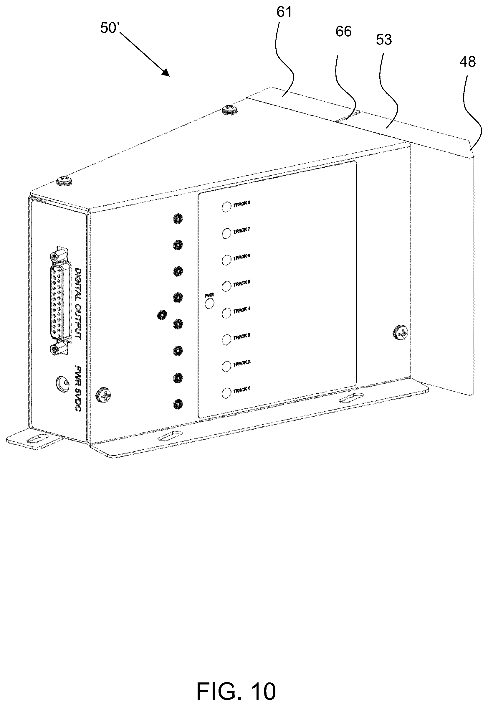 Patent US12313805 Figure 10 – Mailpiece magnetic ink content recognition detection system
