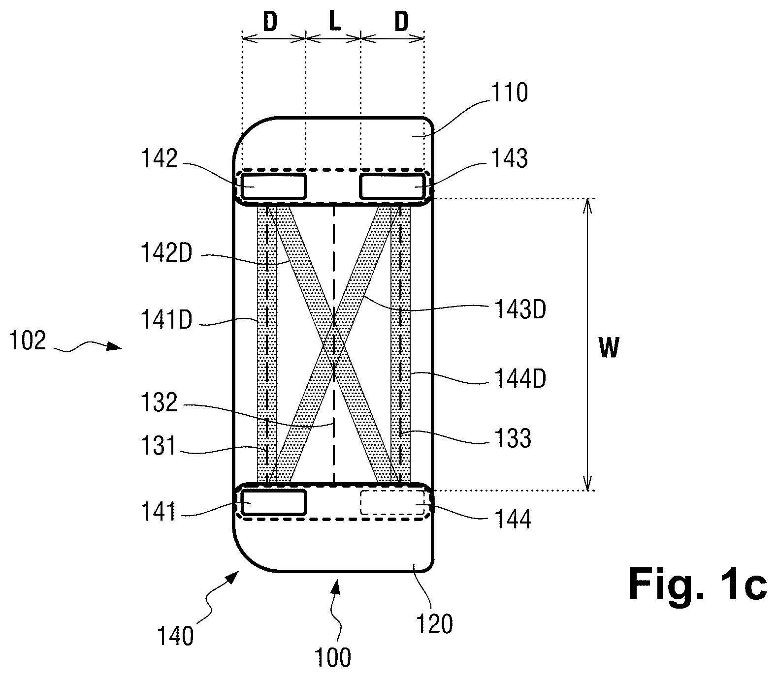 Patent US12313807 Figure 2 – Metal-detector means for locating the presence of metal objects