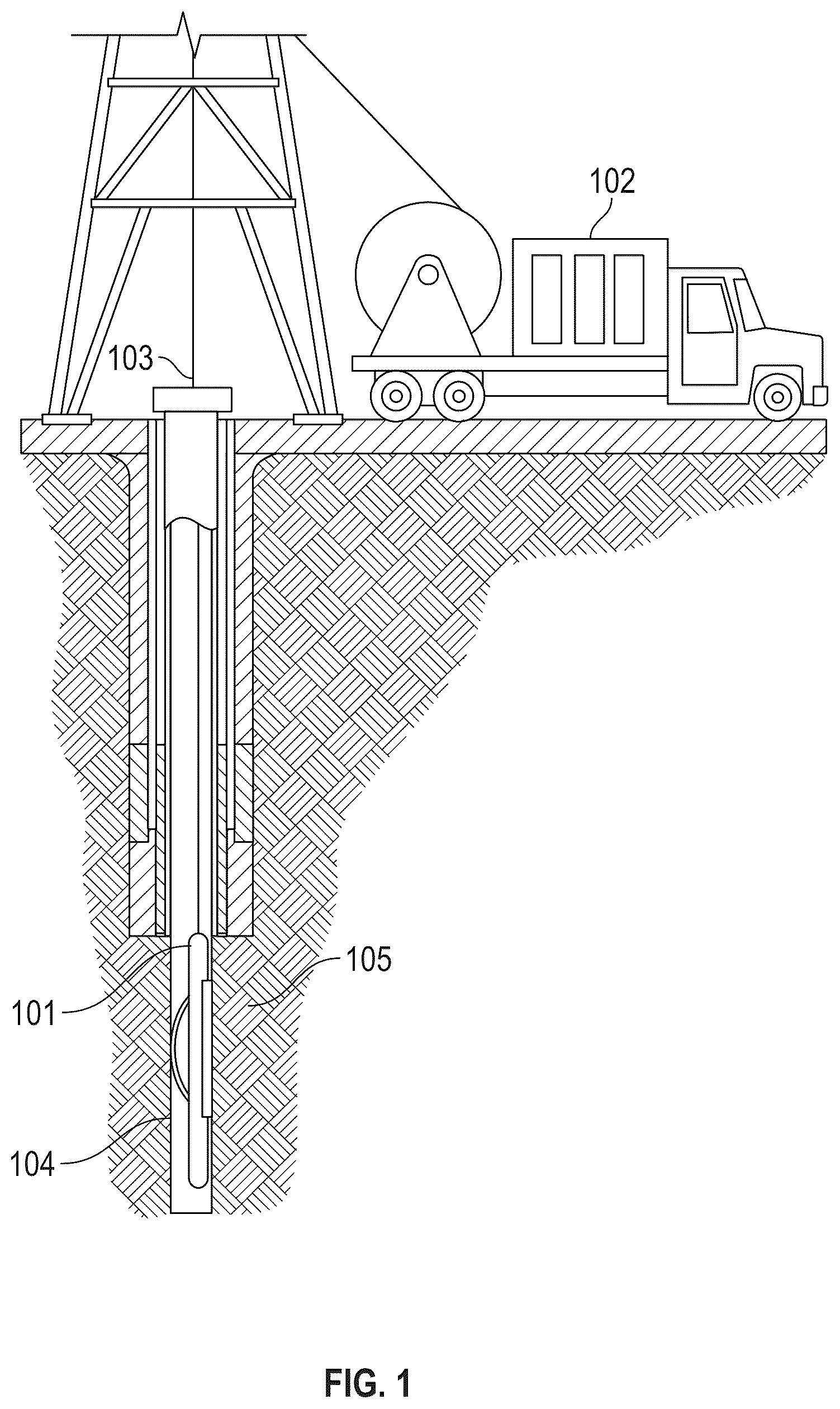 Patent US12313809 Figure 1 – Non-invaded formation density measurement and photoelectric evaluation using an x-ray source