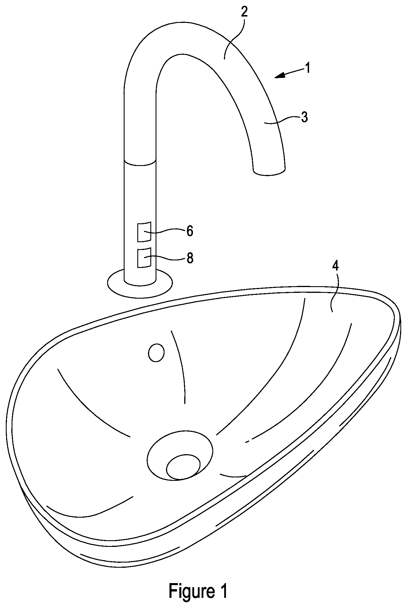Patent US12313811 Figure 1 – Control system for a fluid delivery device