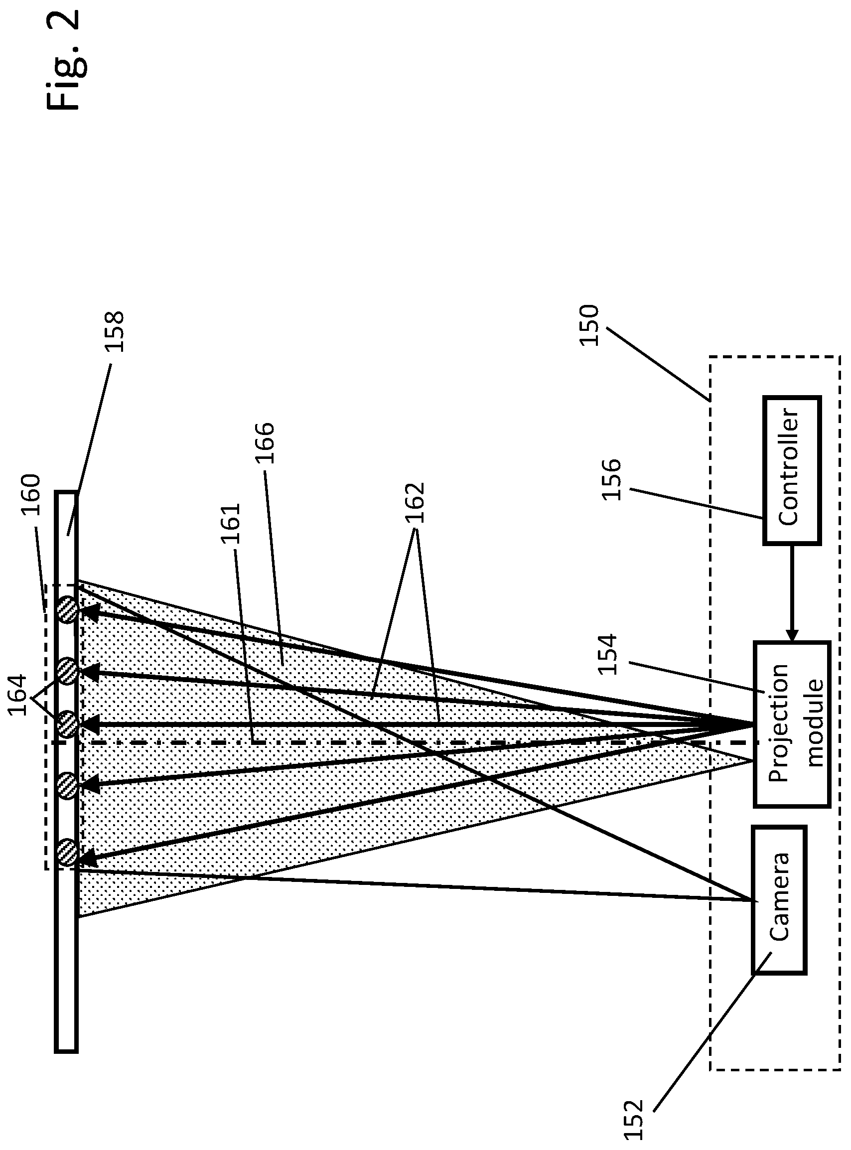 Patent US12313812 Figure 2 – MOE-based illumination projector