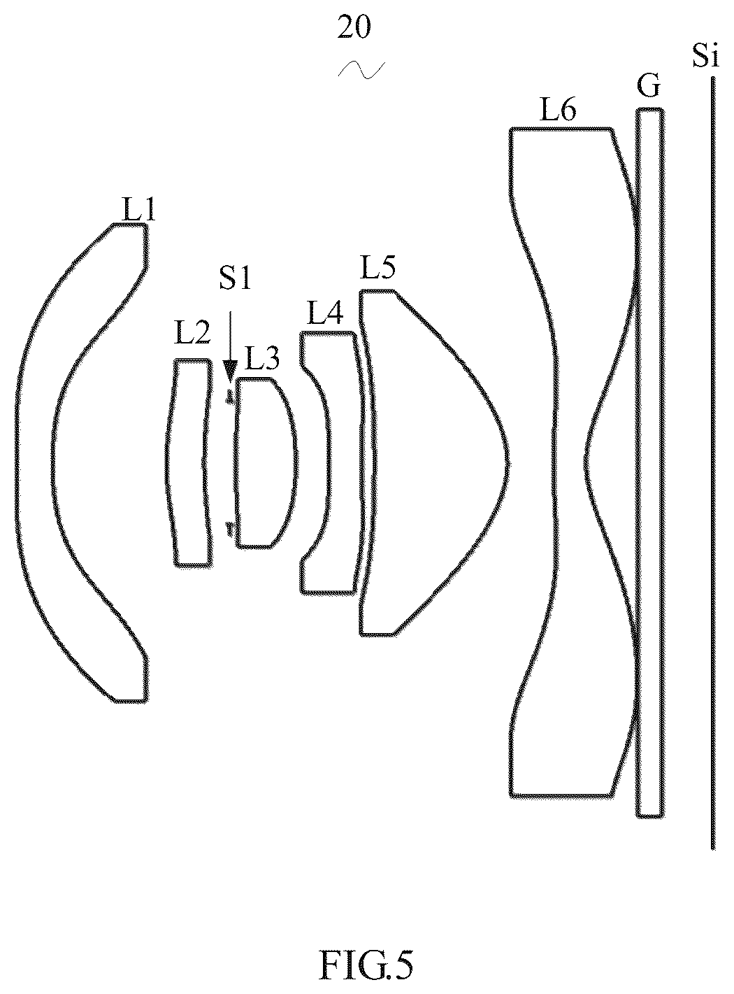 Patent US12313820 Figure 4 – Camera optical lens