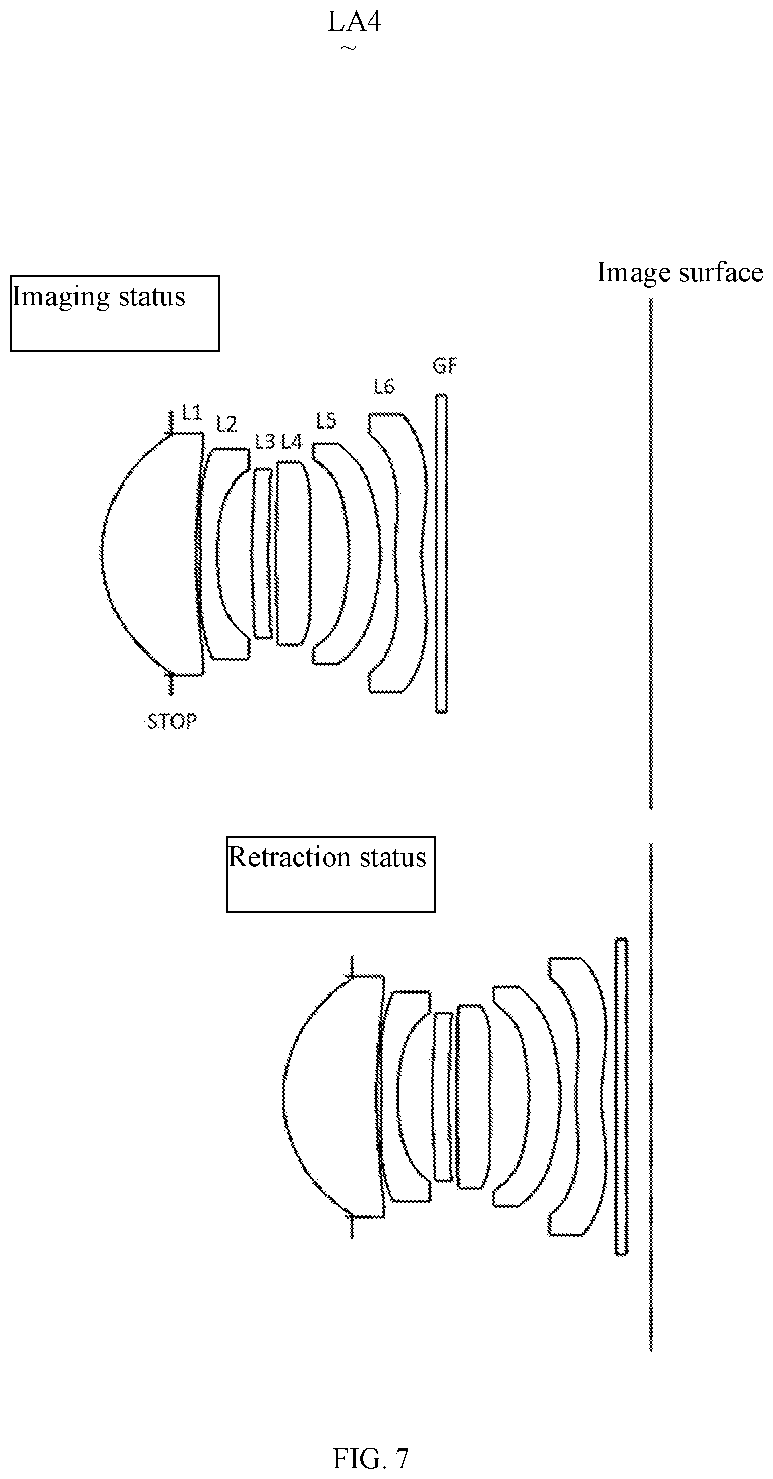 Patent US12313821 Figure 7 – Camera lens