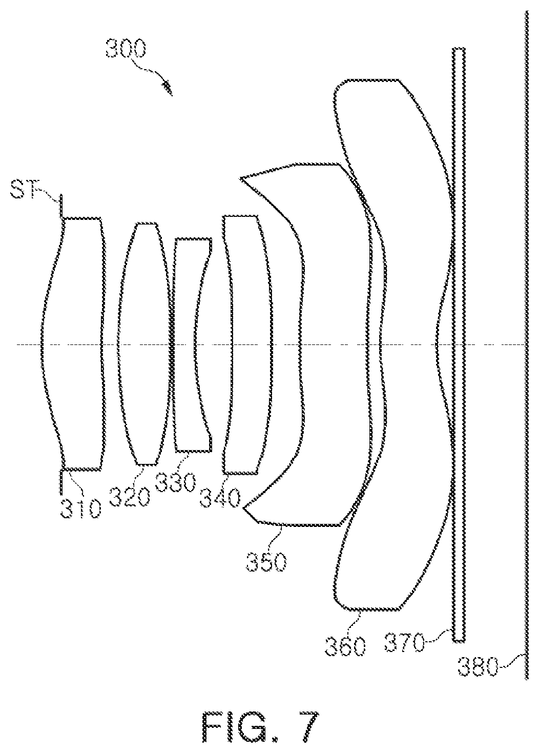 Patent US12313822 Figure 7 – Optical imaging system