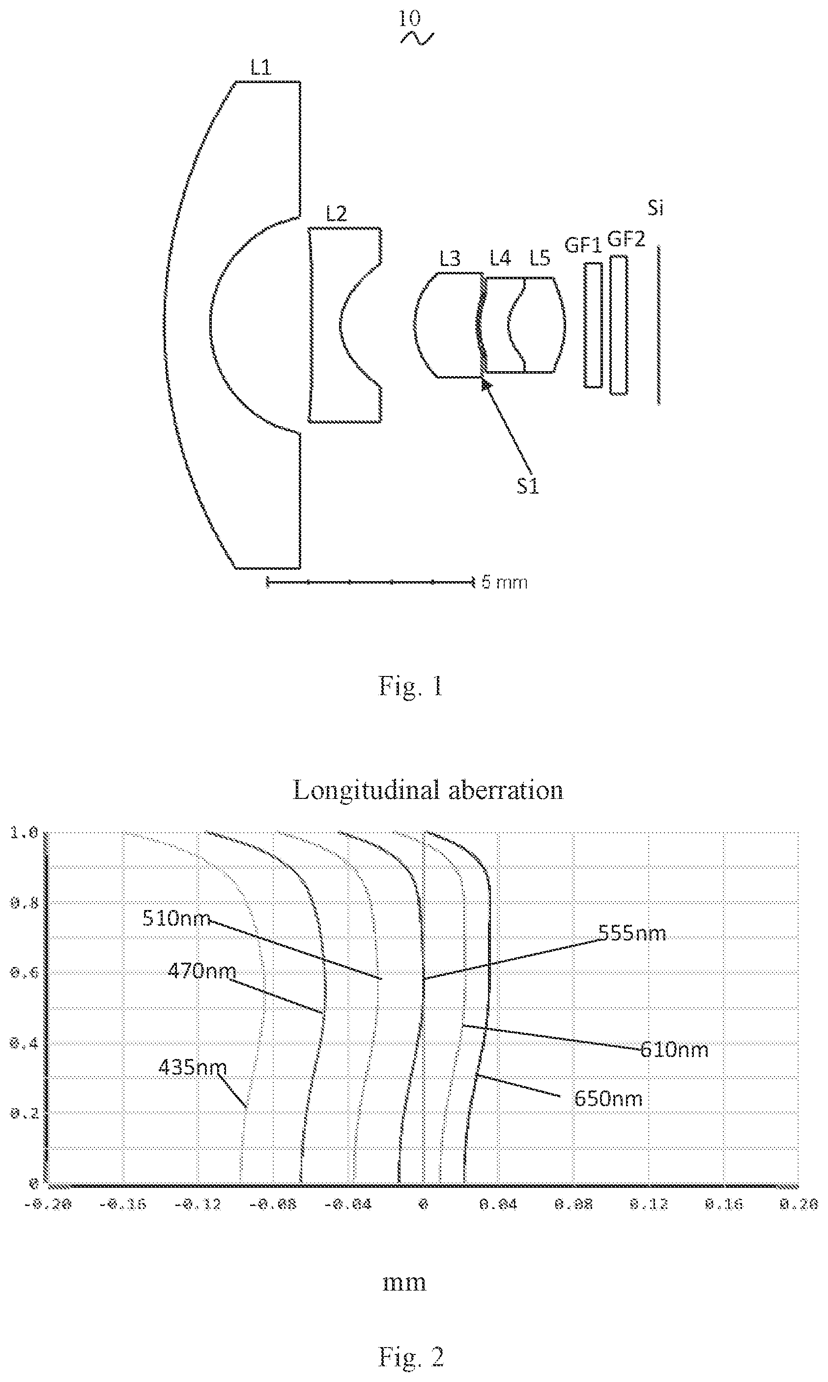 Patent US12313823 Figure 1 – Camera optical lens