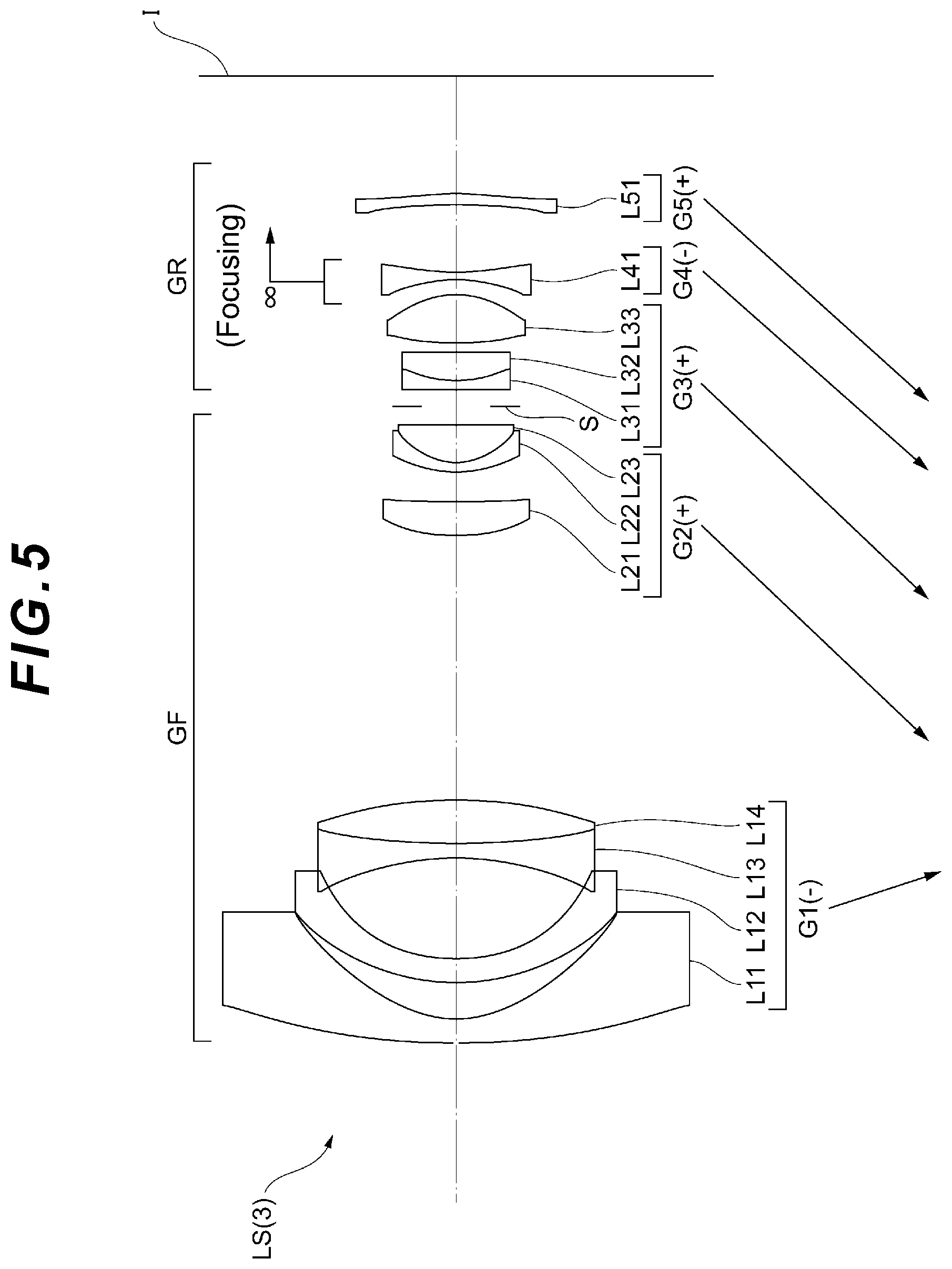 Patent US12313826 Figure 9 – Optical system, optical apparatus and method for manufacturing the optical system, and zoom optical system, optical apparatus and method for manufacturing the zoom optical system