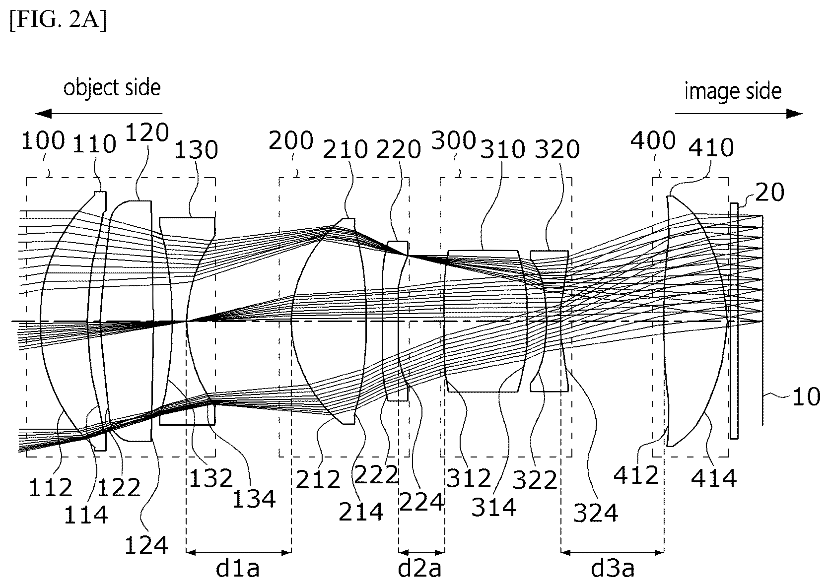 Patent US12313827 Figure 2 – Optical system and camera module comprising same