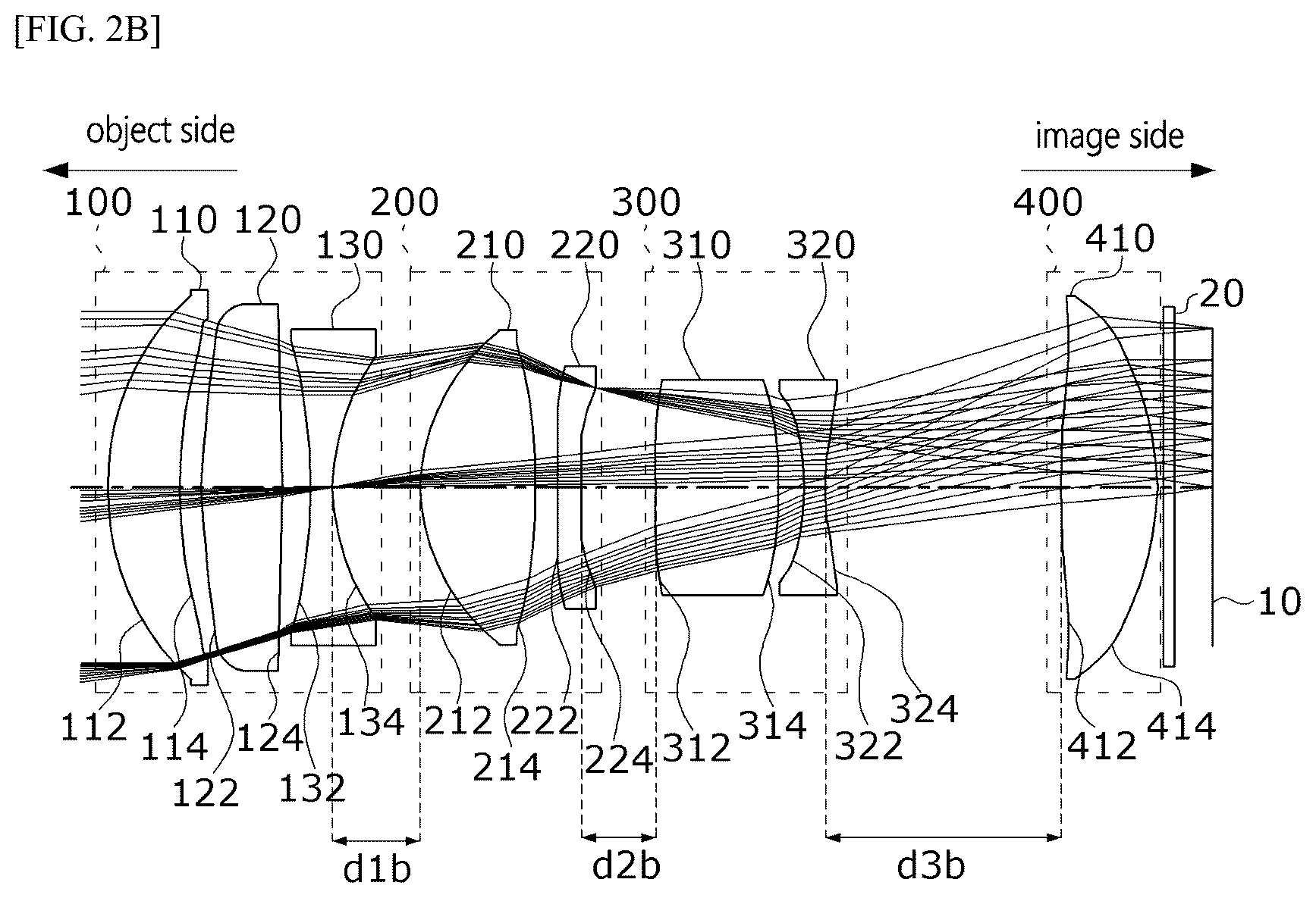 Patent US12313827 Figure 3 – Optical system and camera module comprising same