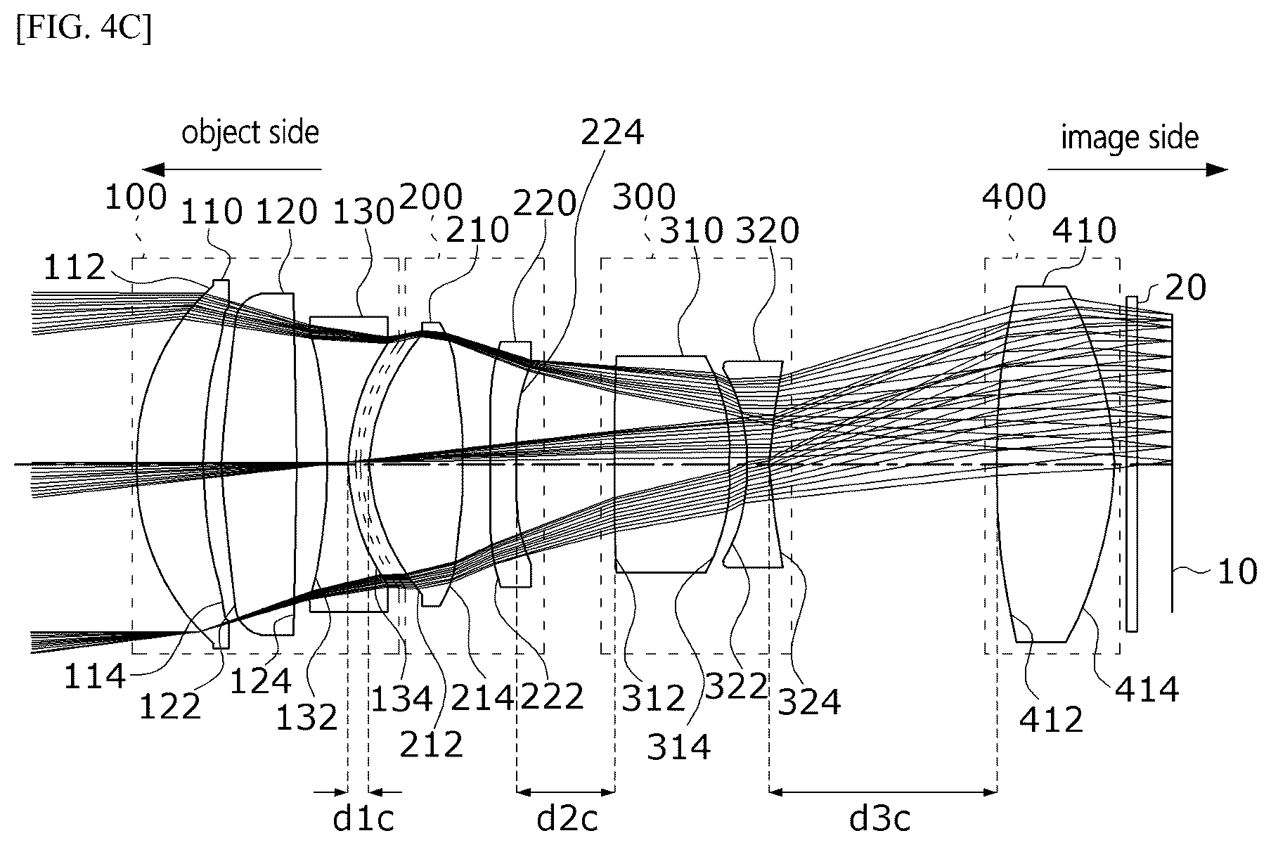 Patent US12313827 Figure 10 – Optical system and camera module comprising same