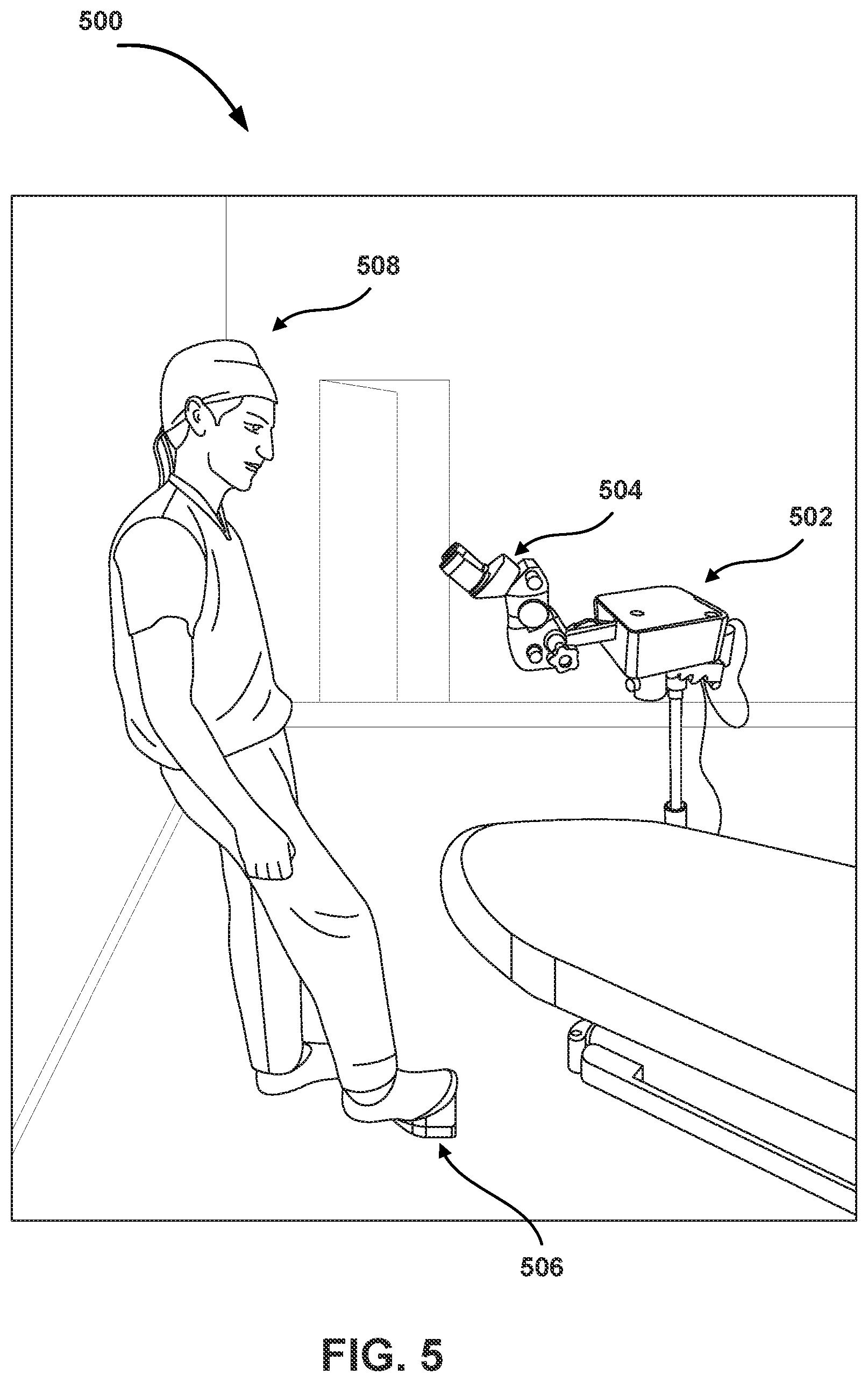 Patent US12313832 Figure 5 – Three-axis actuator for a portable microscope