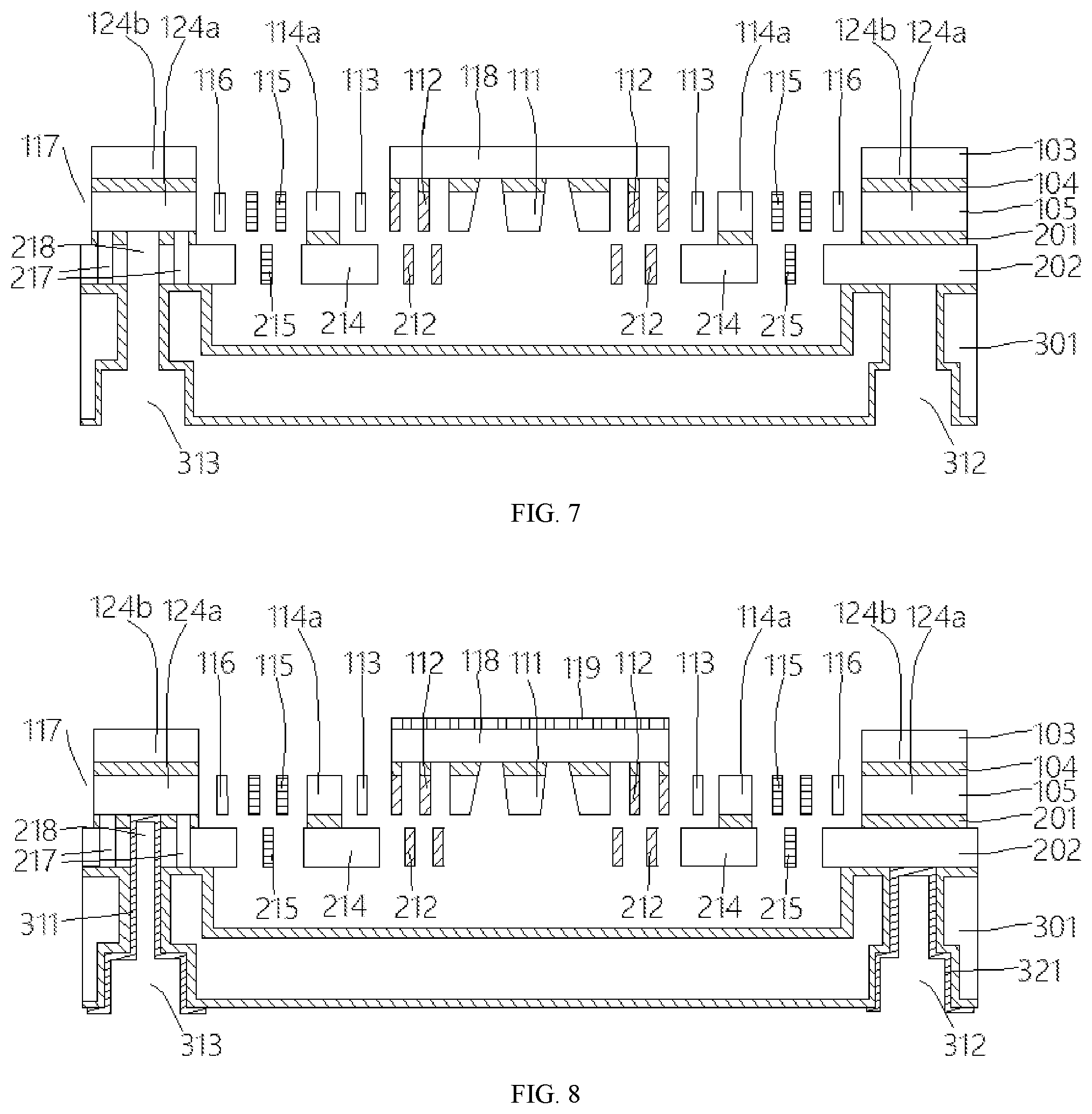 Patent US12313839 Figure 4 – MEMS micromirror with high duty cycle, micromirror array and preparation method thereof