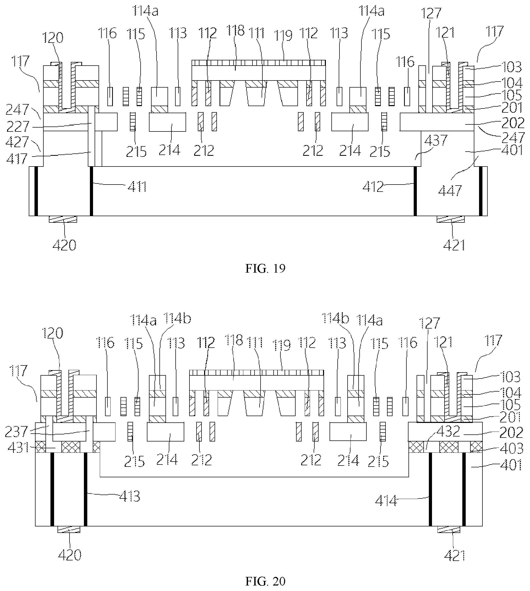 Patent US12313839 Figure 9 – MEMS micromirror with high duty cycle, micromirror array and preparation method thereof