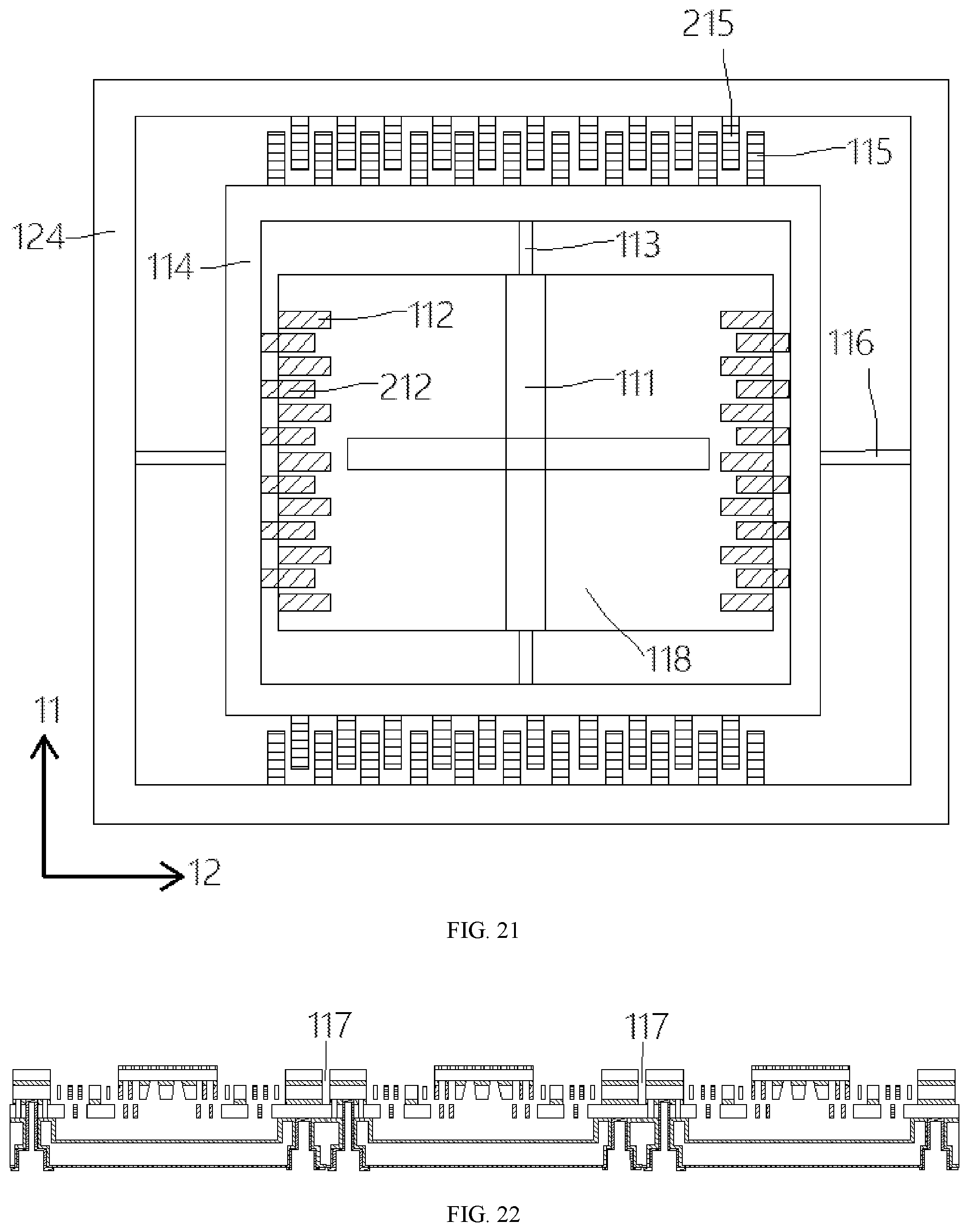 Patent US12313839 Figure 10 – MEMS micromirror with high duty cycle, micromirror array and preparation method thereof